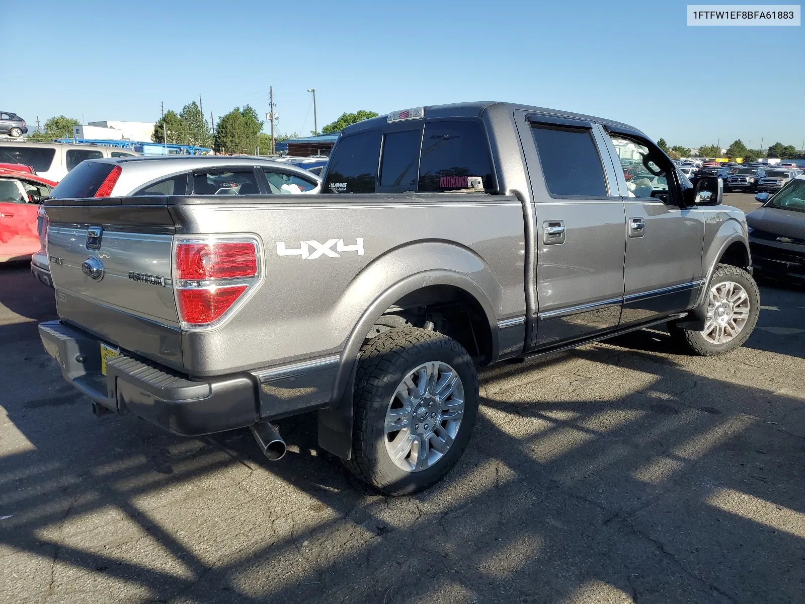 2011 Ford F150 Supercrew VIN: 1FTFW1EF8BFA61883 Lot: 65669004