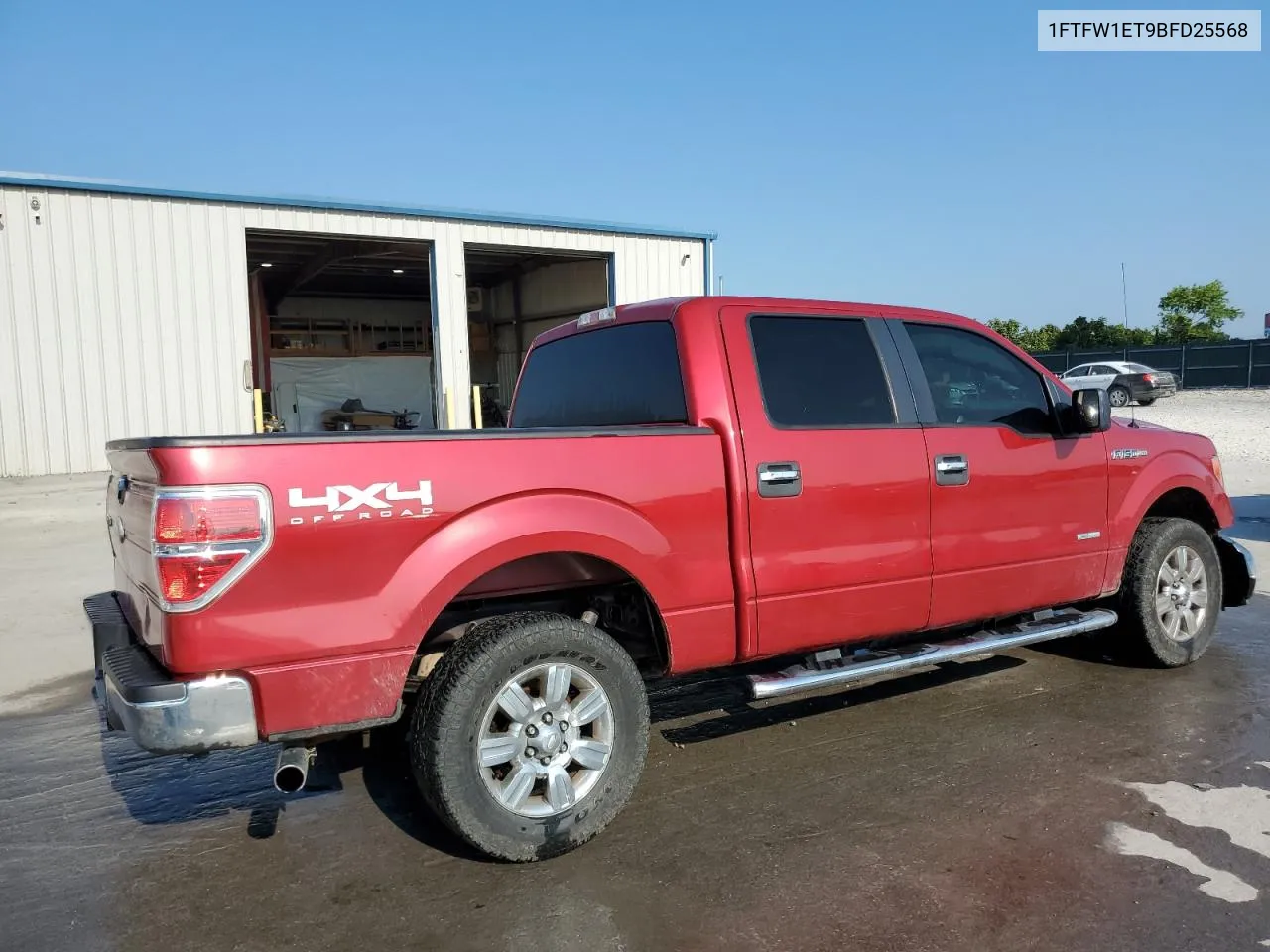 2011 Ford F150 Supercrew VIN: 1FTFW1ET9BFD25568 Lot: 66278174