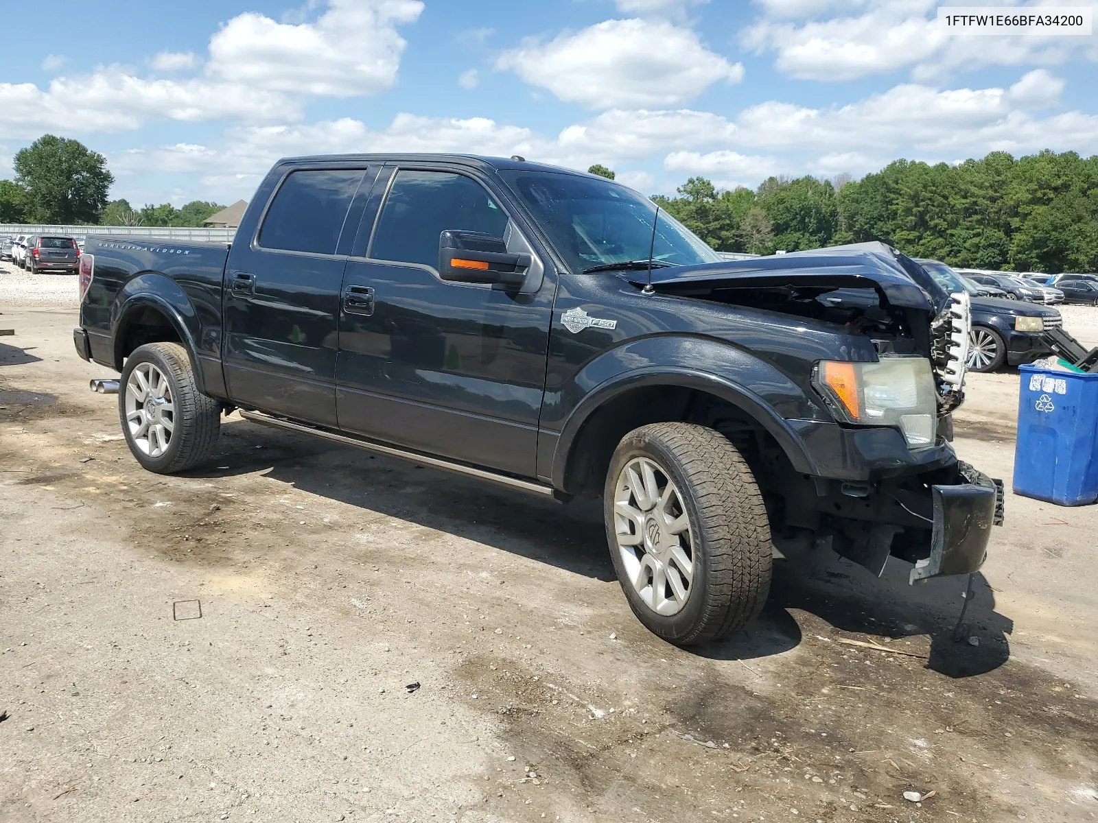 2011 Ford F150 Supercrew VIN: 1FTFW1E66BFA34200 Lot: 66553544