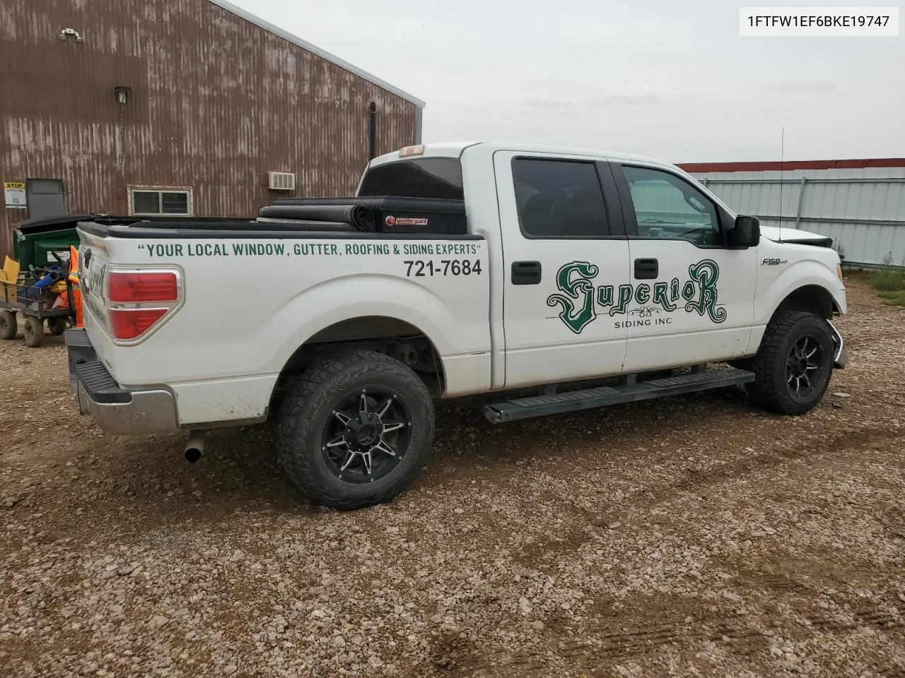 2011 Ford F150 Supercrew VIN: 1FTFW1EF6BKE19747 Lot: 66894354