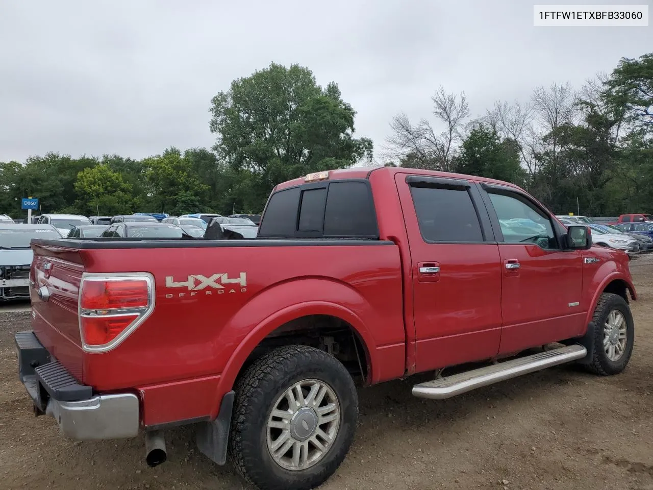 1FTFW1ETXBFB33060 2011 Ford F150 Supercrew