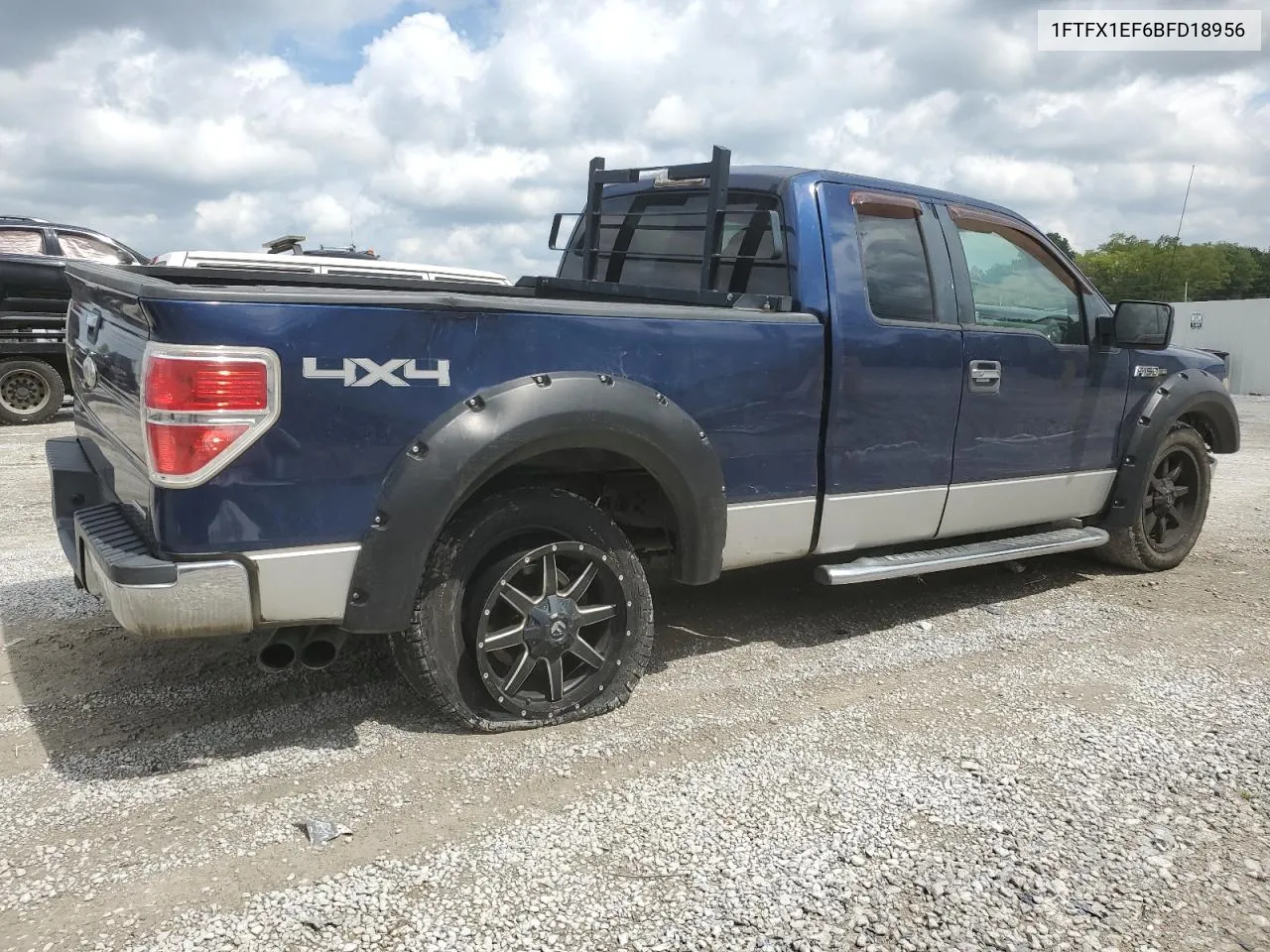 1FTFX1EF6BFD18956 2011 Ford F150 Super Cab