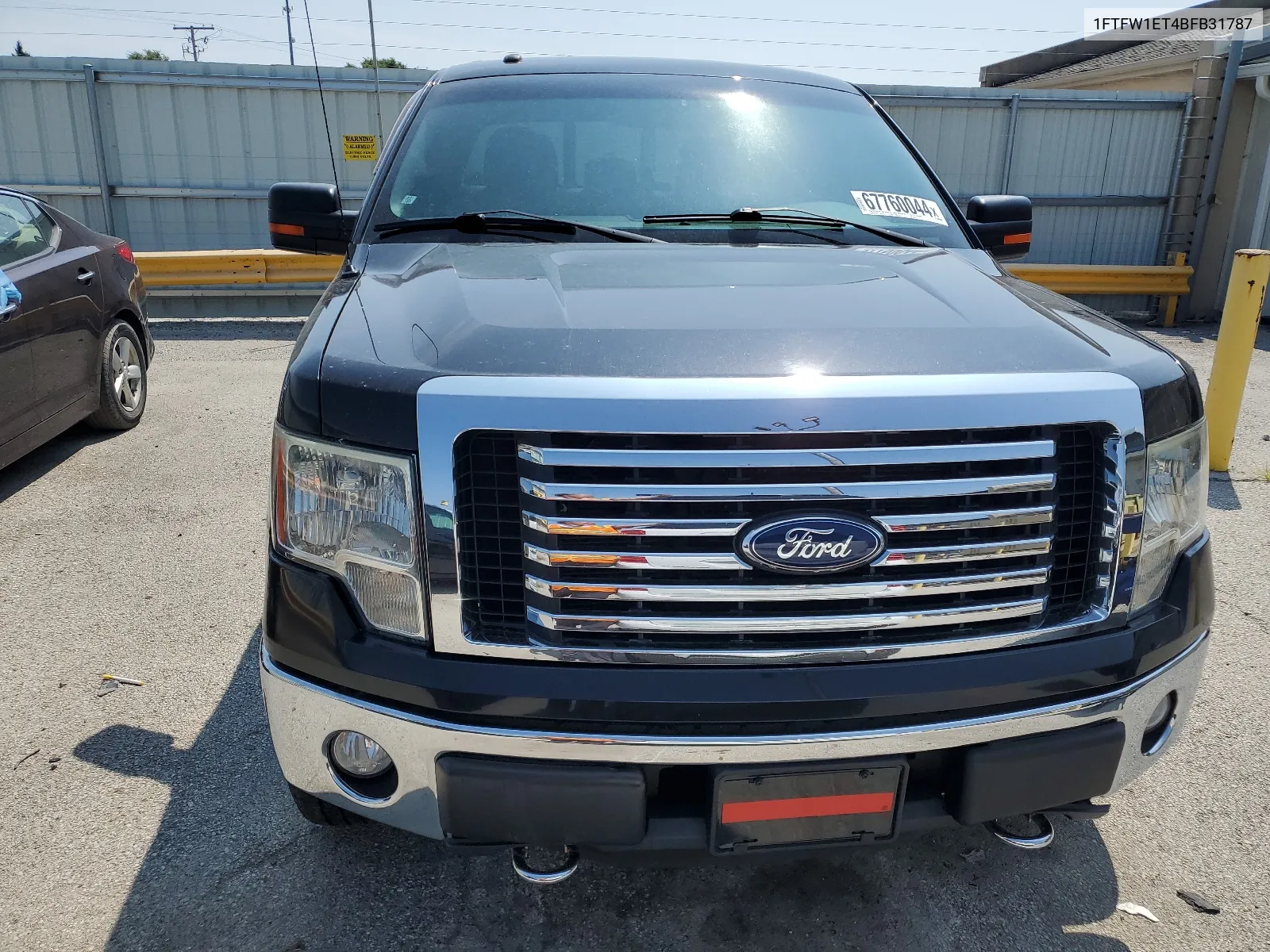 2011 Ford F150 Supercrew VIN: 1FTFW1ET4BFB31787 Lot: 67760044