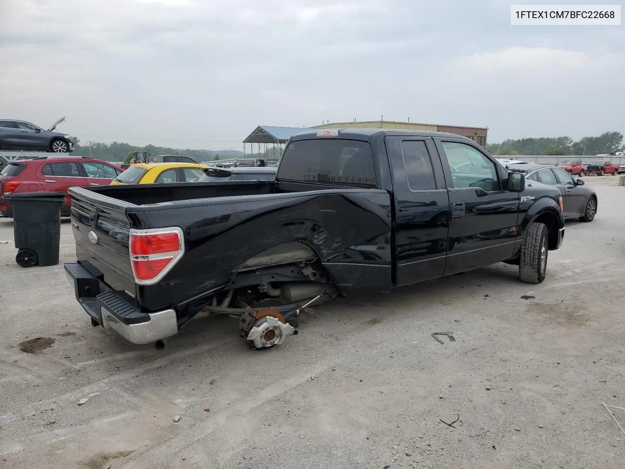 1FTEX1CM7BFC22668 2011 Ford F150 Super Cab