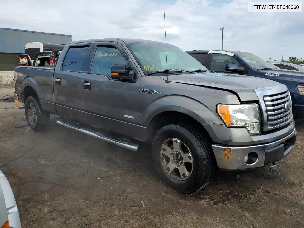 2011 Ford F150 Supercrew VIN: 1FTFW1ET4BFC48060 Lot: 67874523