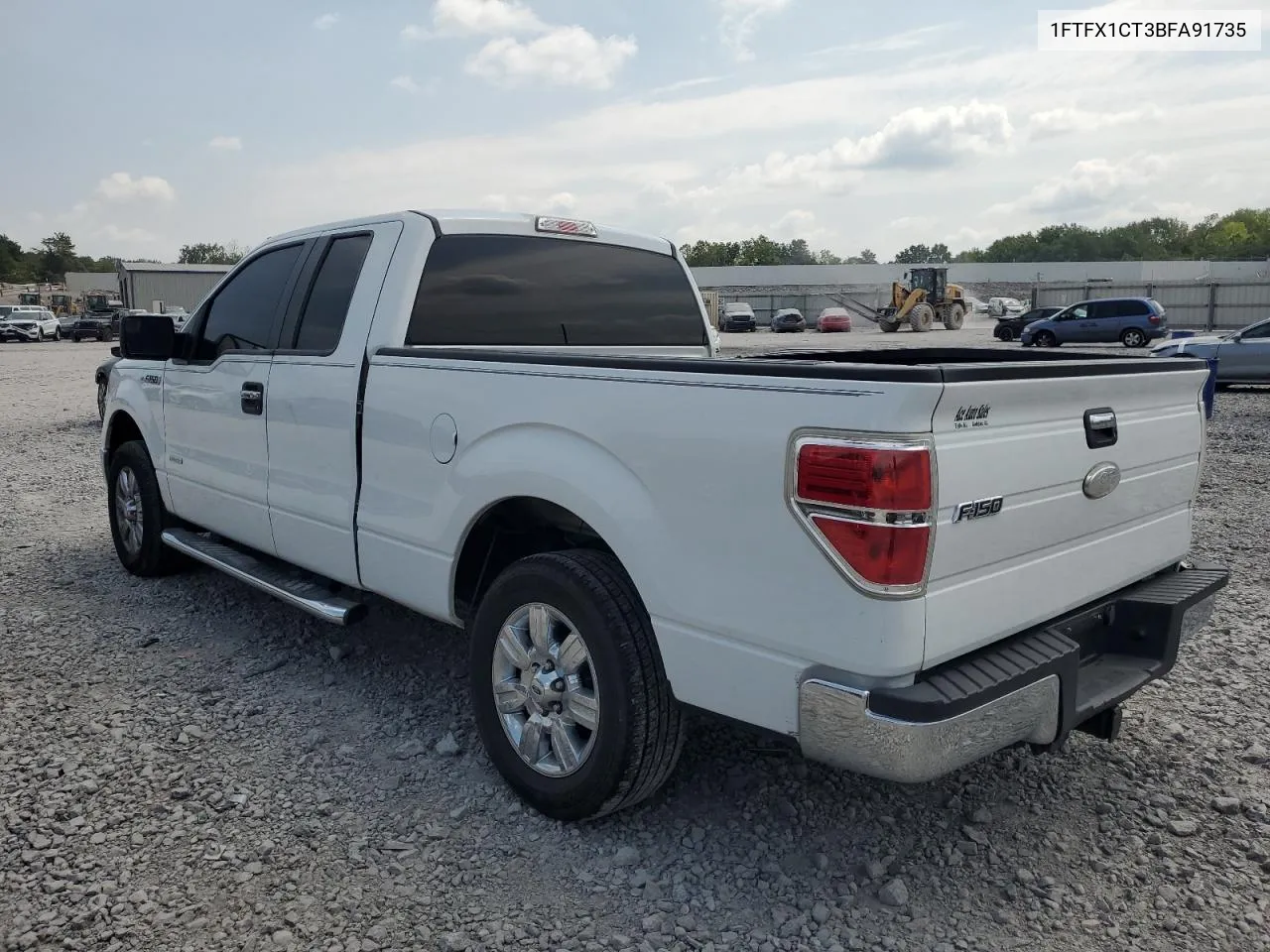 2011 Ford F150 Super Cab VIN: 1FTFX1CT3BFA91735 Lot: 67895824