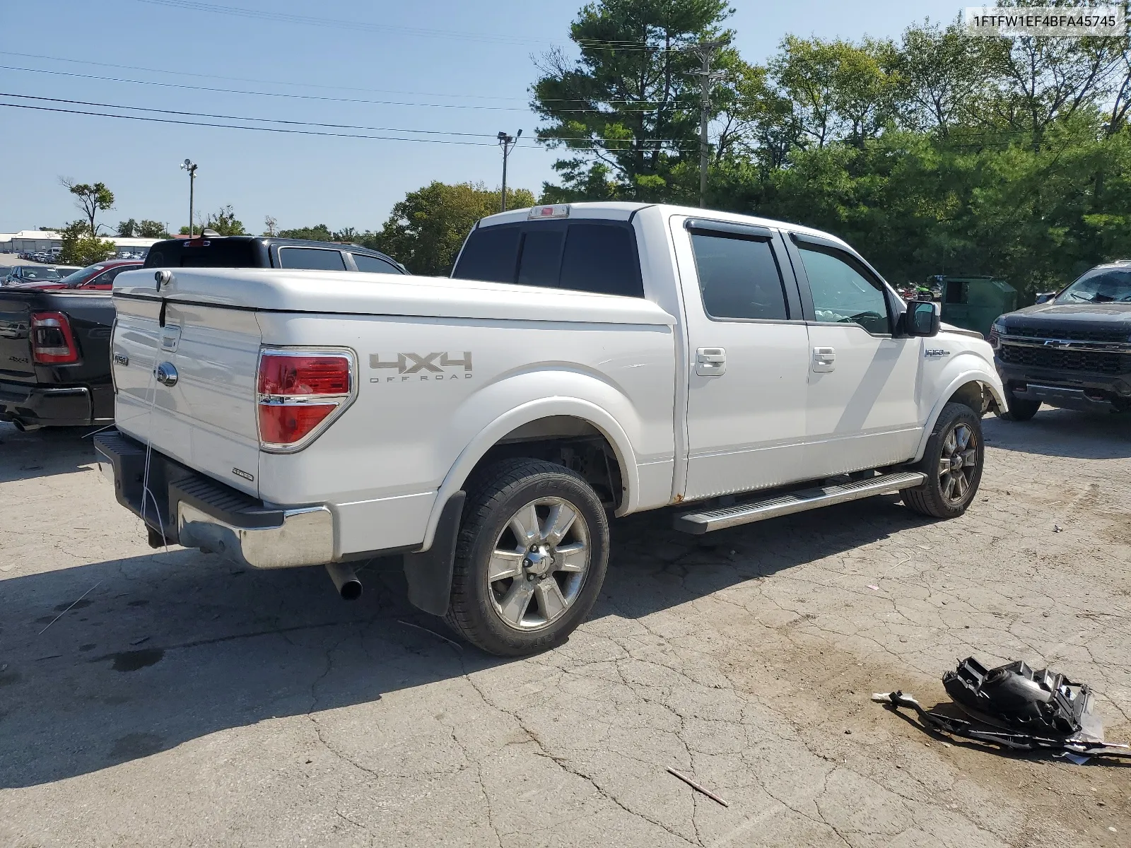 2011 Ford F150 Supercrew VIN: 1FTFW1EF4BFA45745 Lot: 68056904