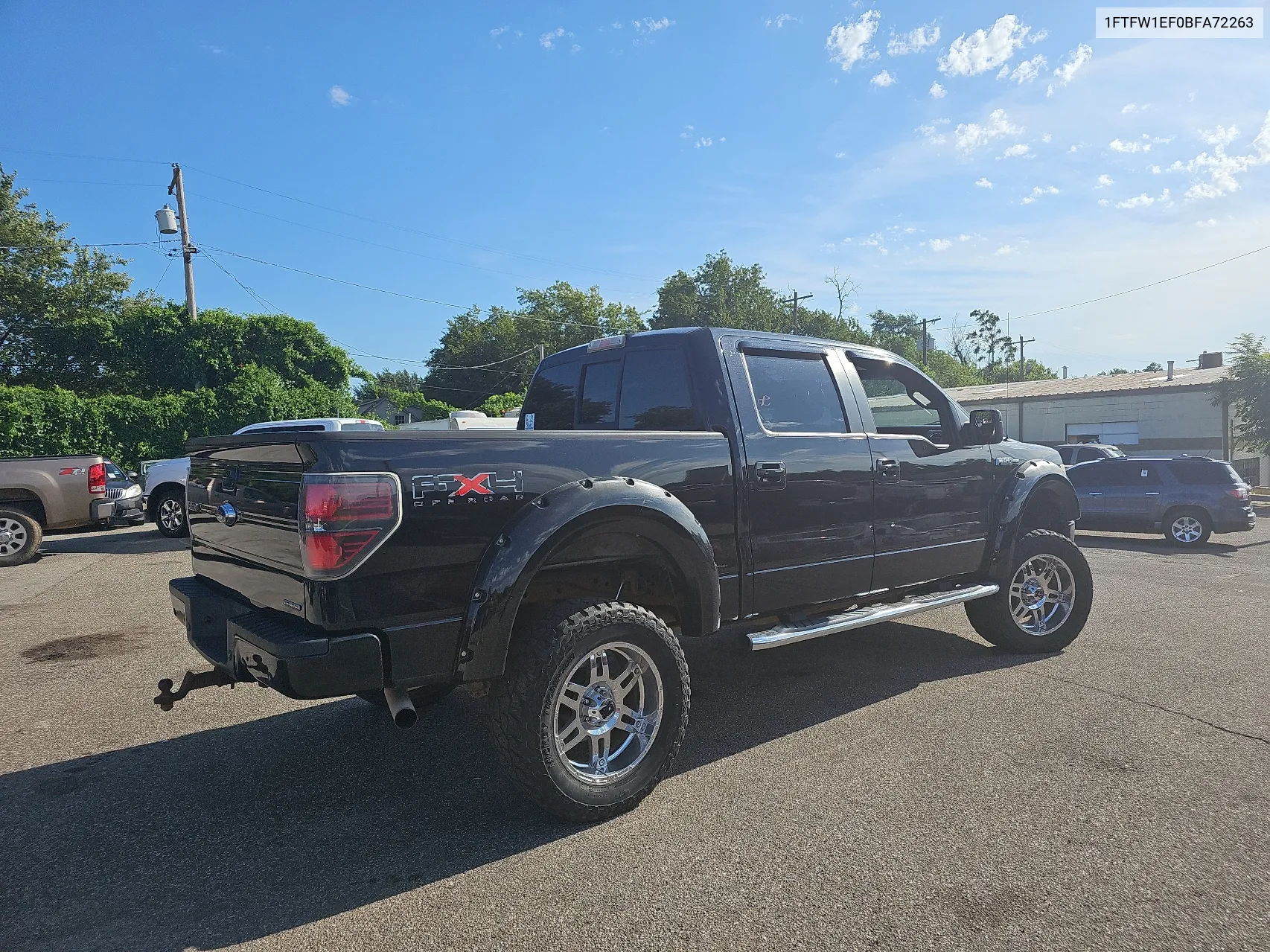 2011 Ford F150 Supercrew VIN: 1FTFW1EF0BFA72263 Lot: 68160164