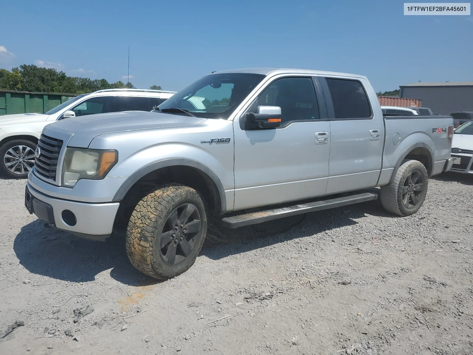 1FTFW1EF2BFA45601 2011 Ford F150 Supercrew