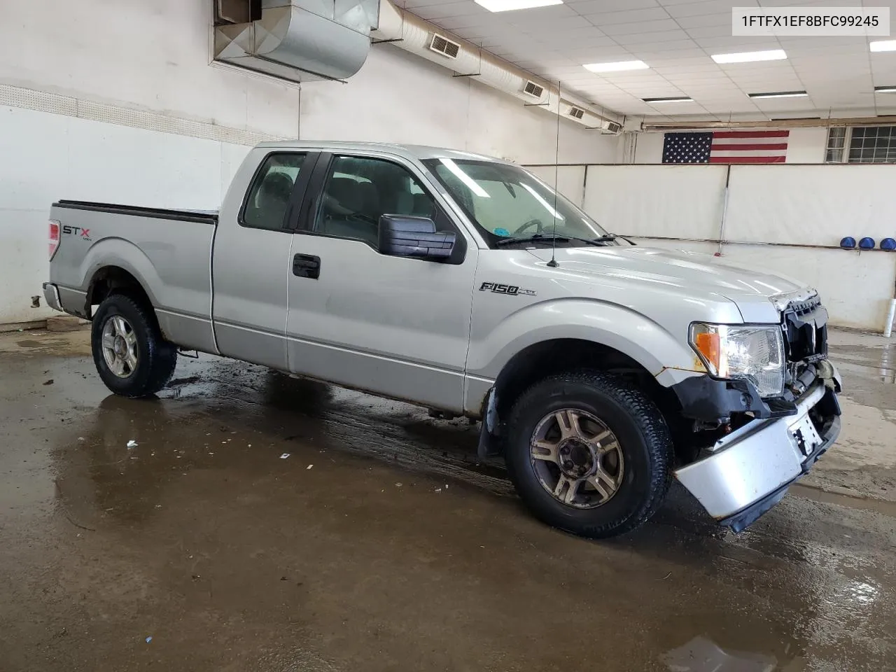 2011 Ford F150 Super Cab VIN: 1FTFX1EF8BFC99245 Lot: 68291714