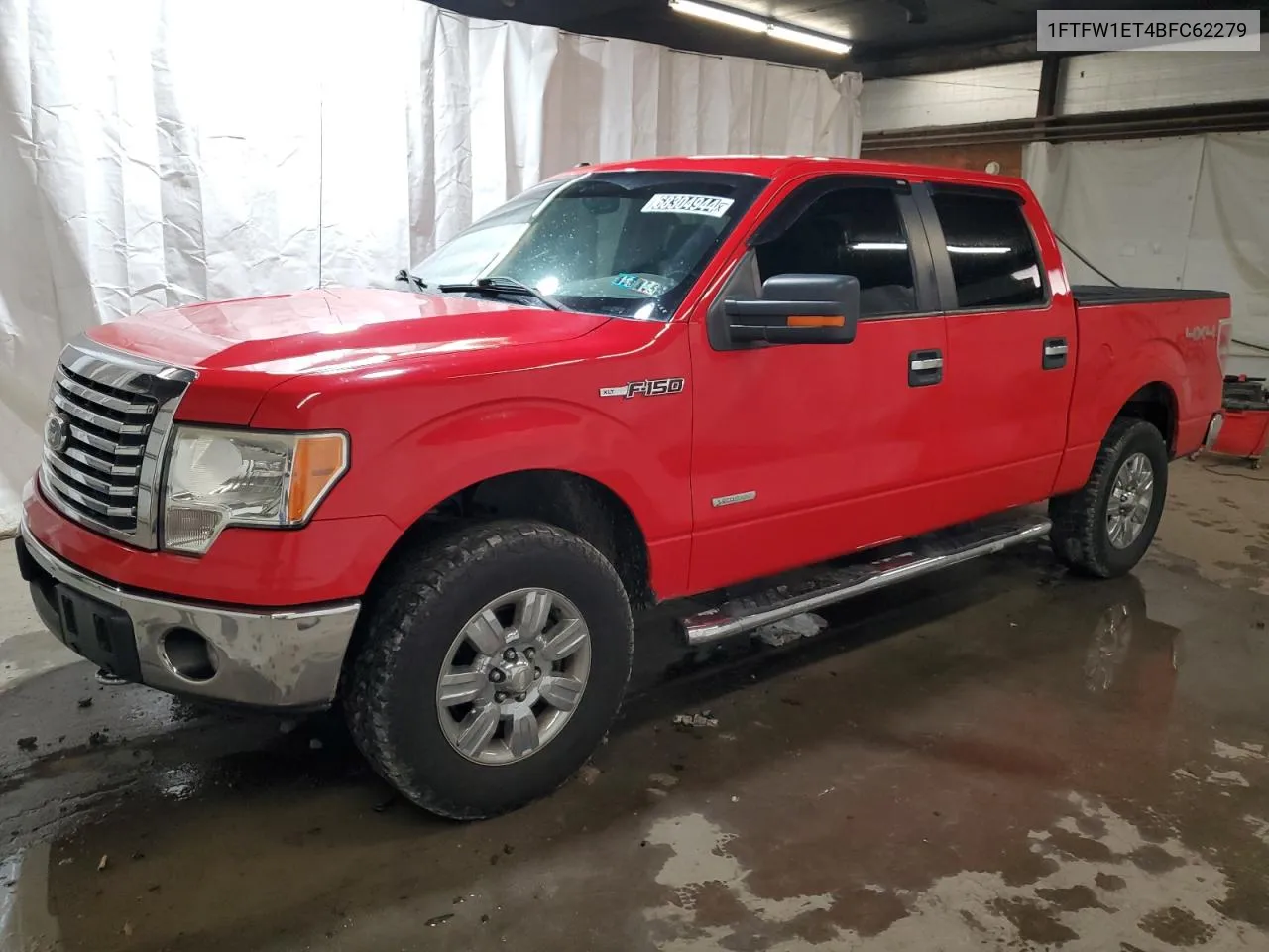 2011 Ford F150 Supercrew VIN: 1FTFW1ET4BFC62279 Lot: 68304944