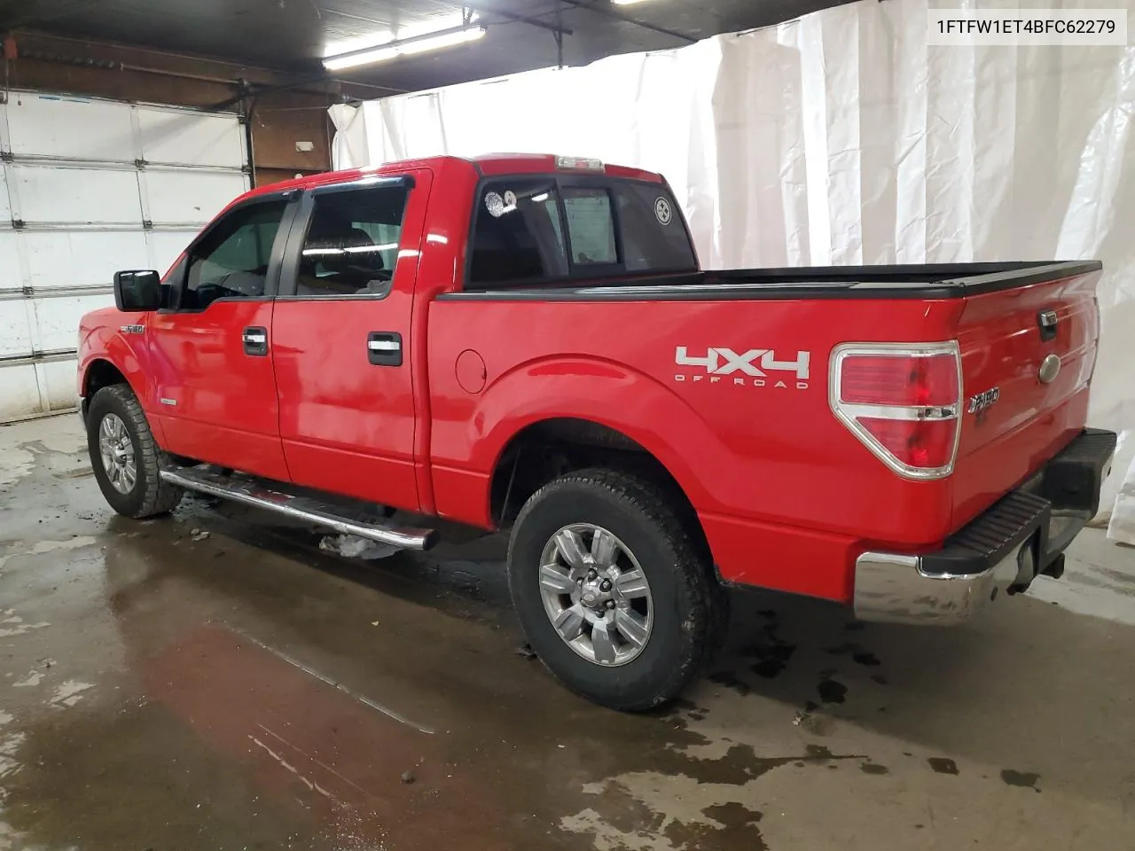 1FTFW1ET4BFC62279 2011 Ford F150 Supercrew