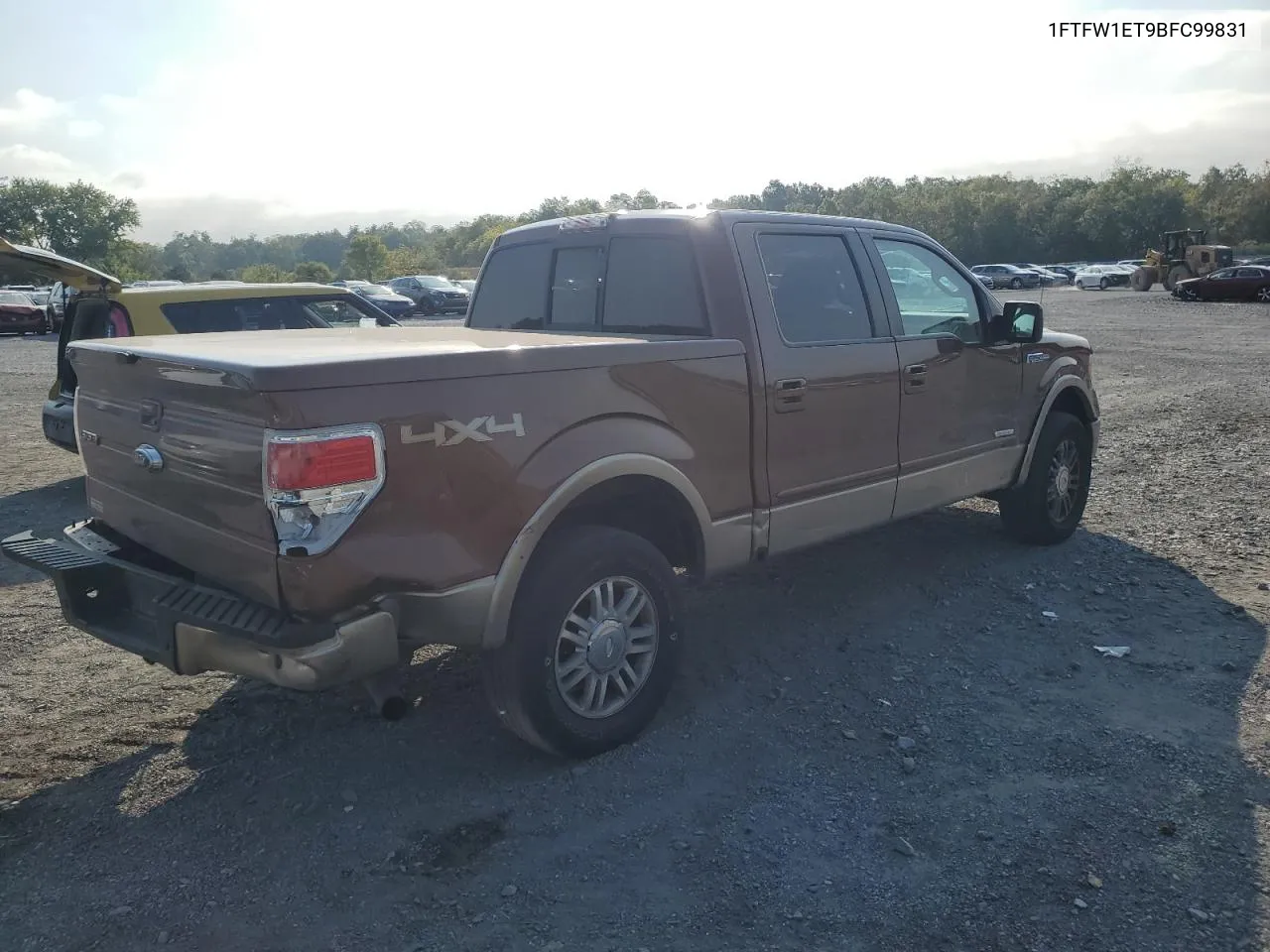 2011 Ford F150 Supercrew VIN: 1FTFW1ET9BFC99831 Lot: 68450234