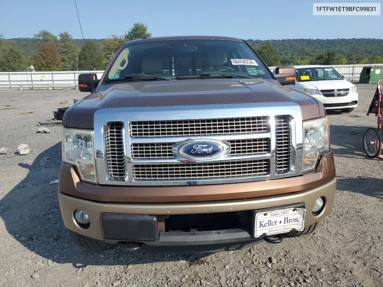 2011 Ford F150 Supercrew VIN: 1FTFW1ET9BFC99831 Lot: 68450234