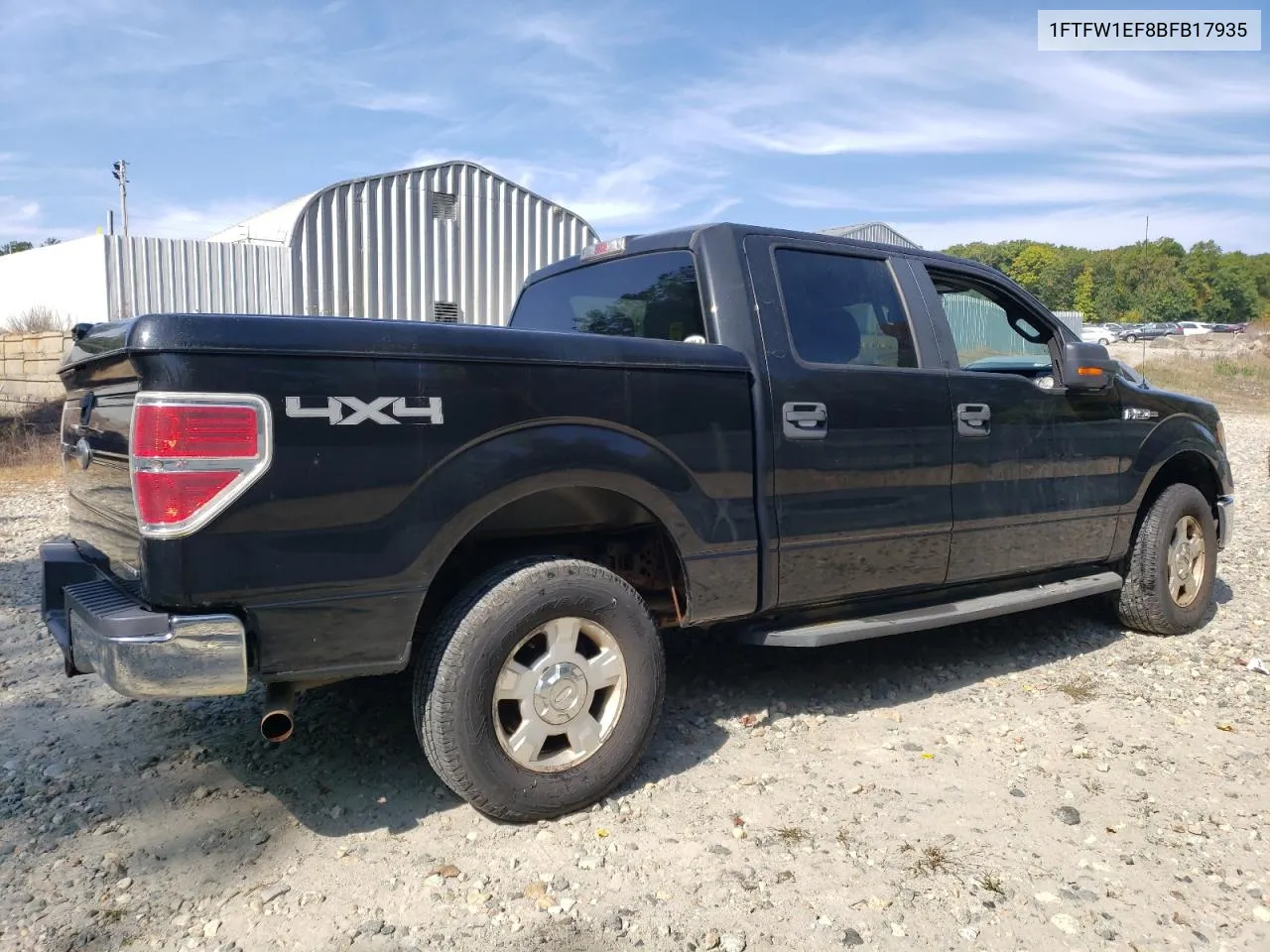 1FTFW1EF8BFB17935 2011 Ford F150 Supercrew