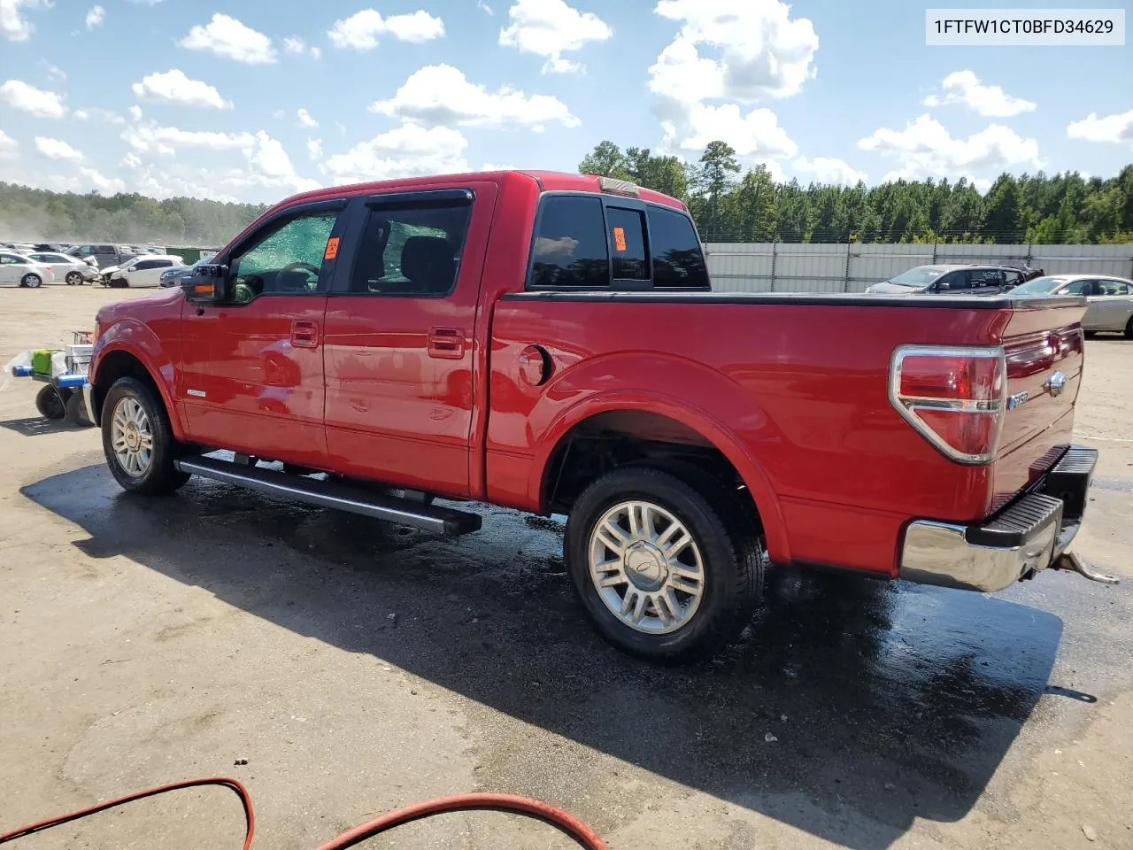 2011 Ford F150 Supercrew VIN: 1FTFW1CT0BFD34629 Lot: 68543164