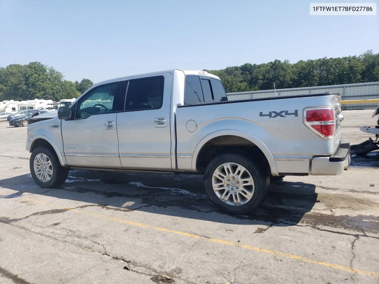 2011 Ford F150 Supercrew VIN: 1FTFW1ET7BFD27786 Lot: 68568924