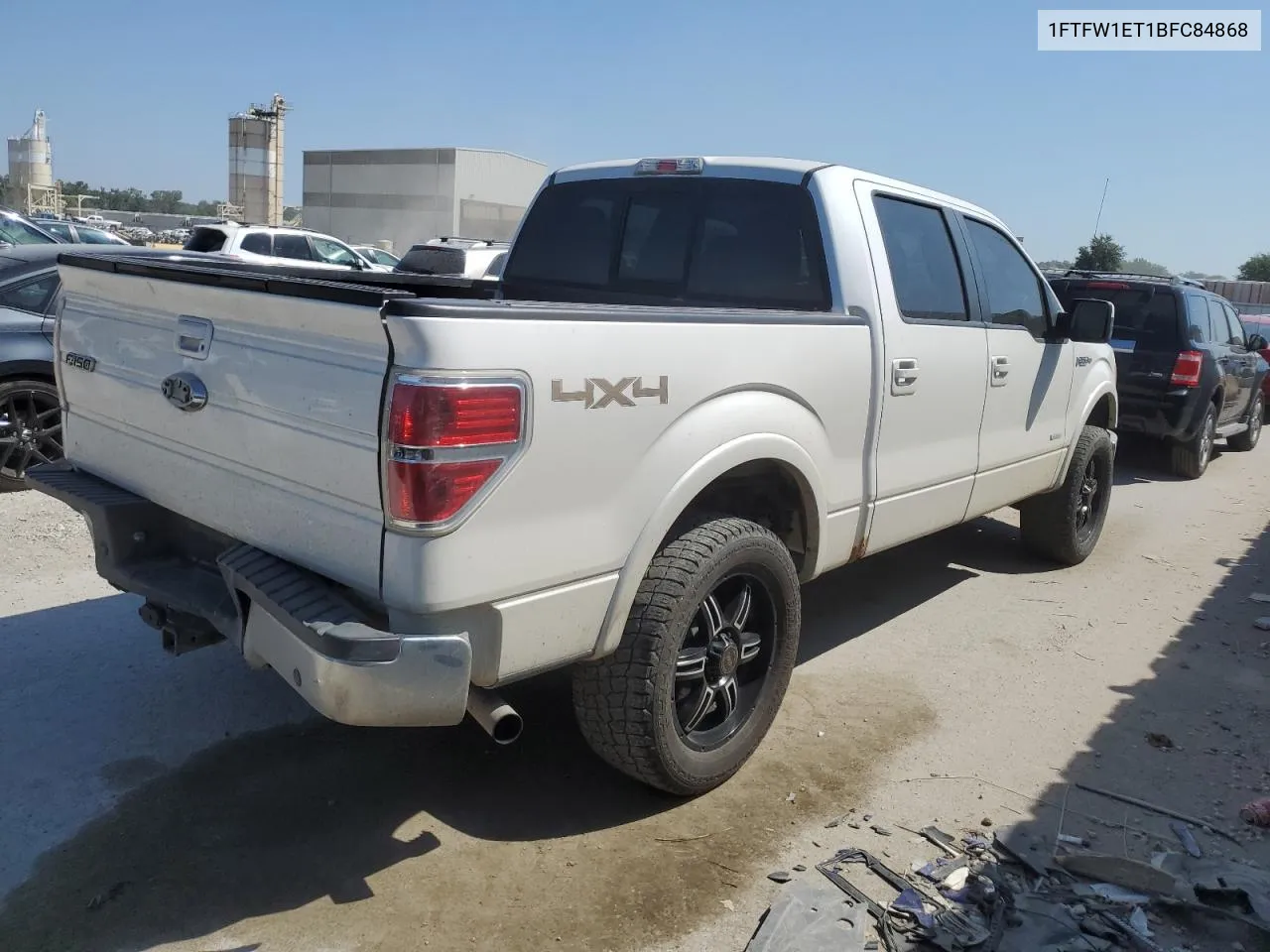 1FTFW1ET1BFC84868 2011 Ford F150 Supercrew