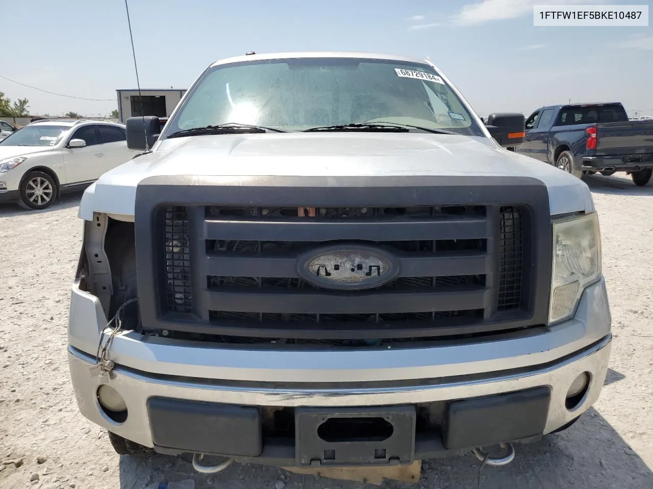 1FTFW1EF5BKE10487 2011 Ford F150 Supercrew