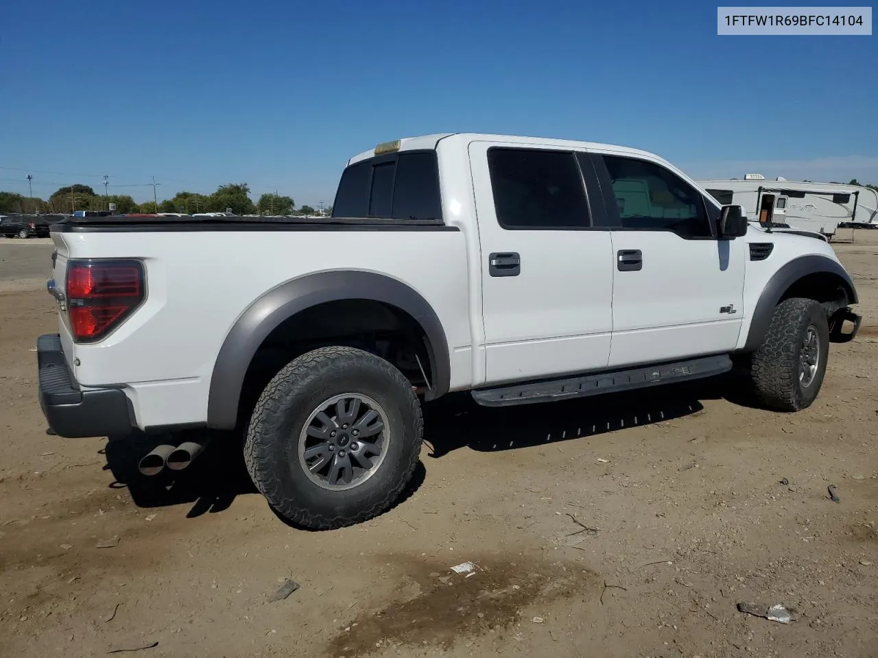 2011 Ford F150 Svt Raptor VIN: 1FTFW1R69BFC14104 Lot: 68805434