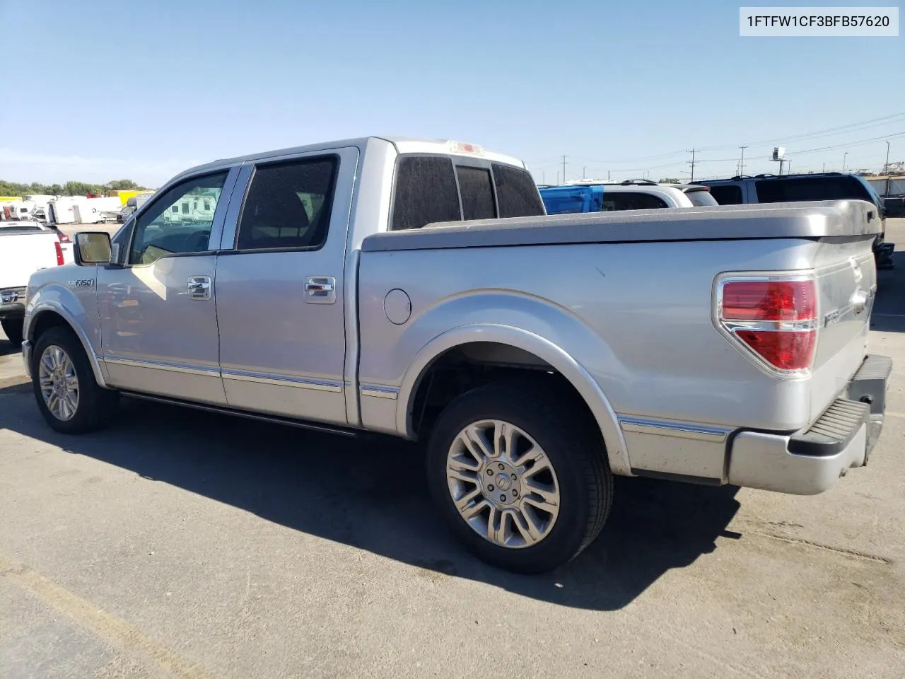 2011 Ford F150 Supercrew VIN: 1FTFW1CF3BFB57620 Lot: 68823754