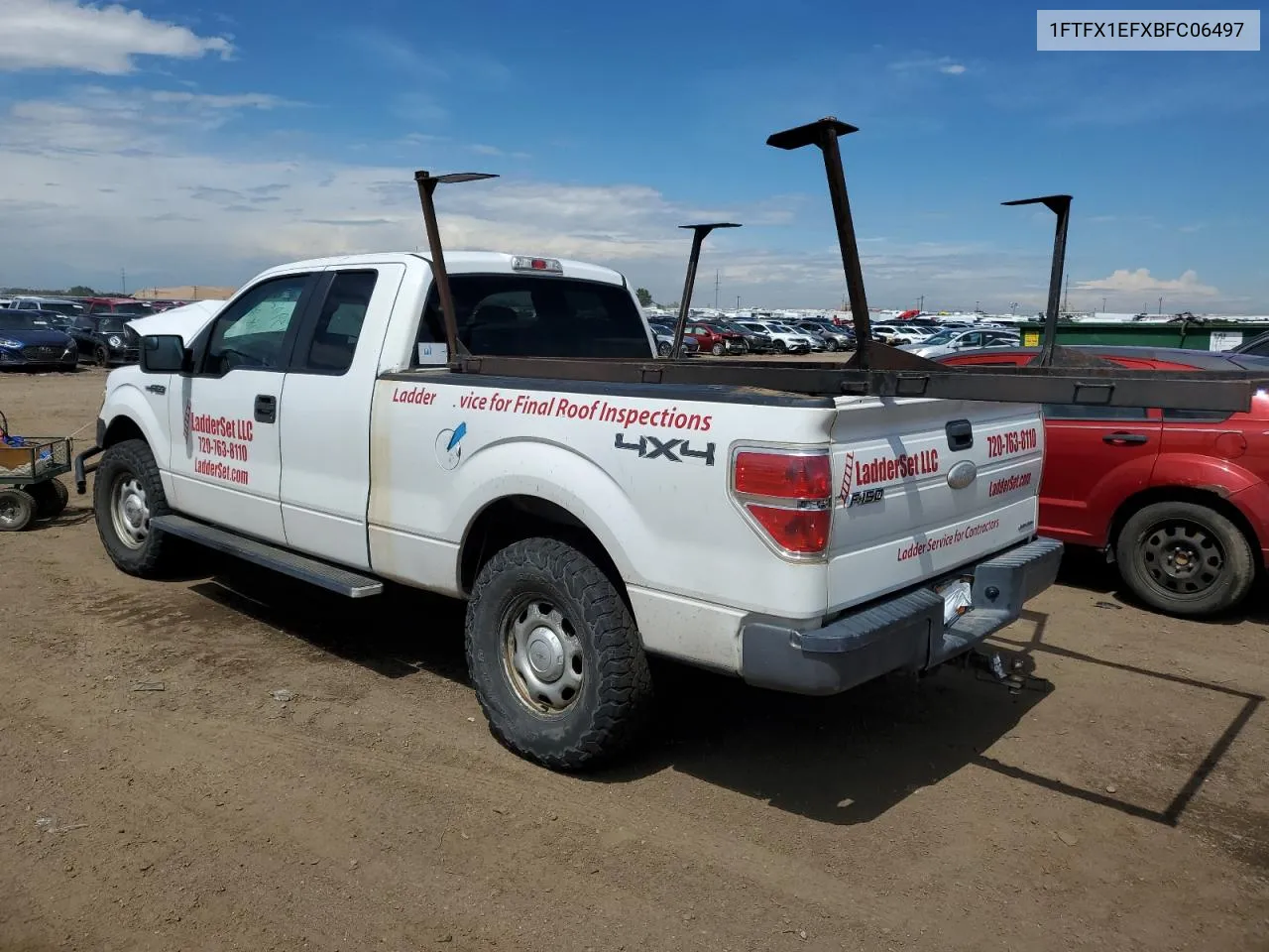 1FTFX1EFXBFC06497 2011 Ford F150 Super Cab