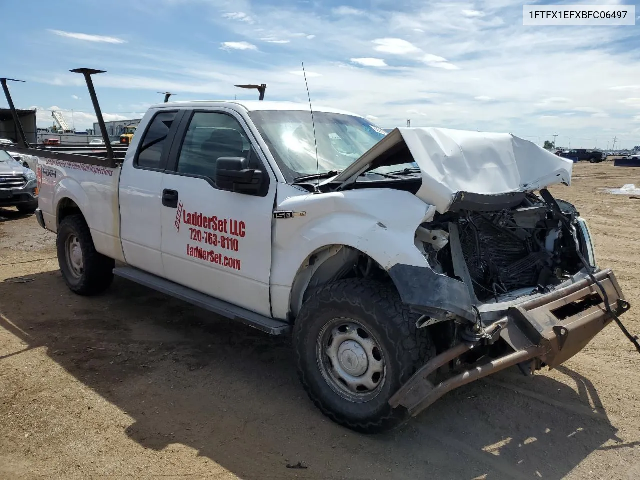 2011 Ford F150 Super Cab VIN: 1FTFX1EFXBFC06497 Lot: 68882924