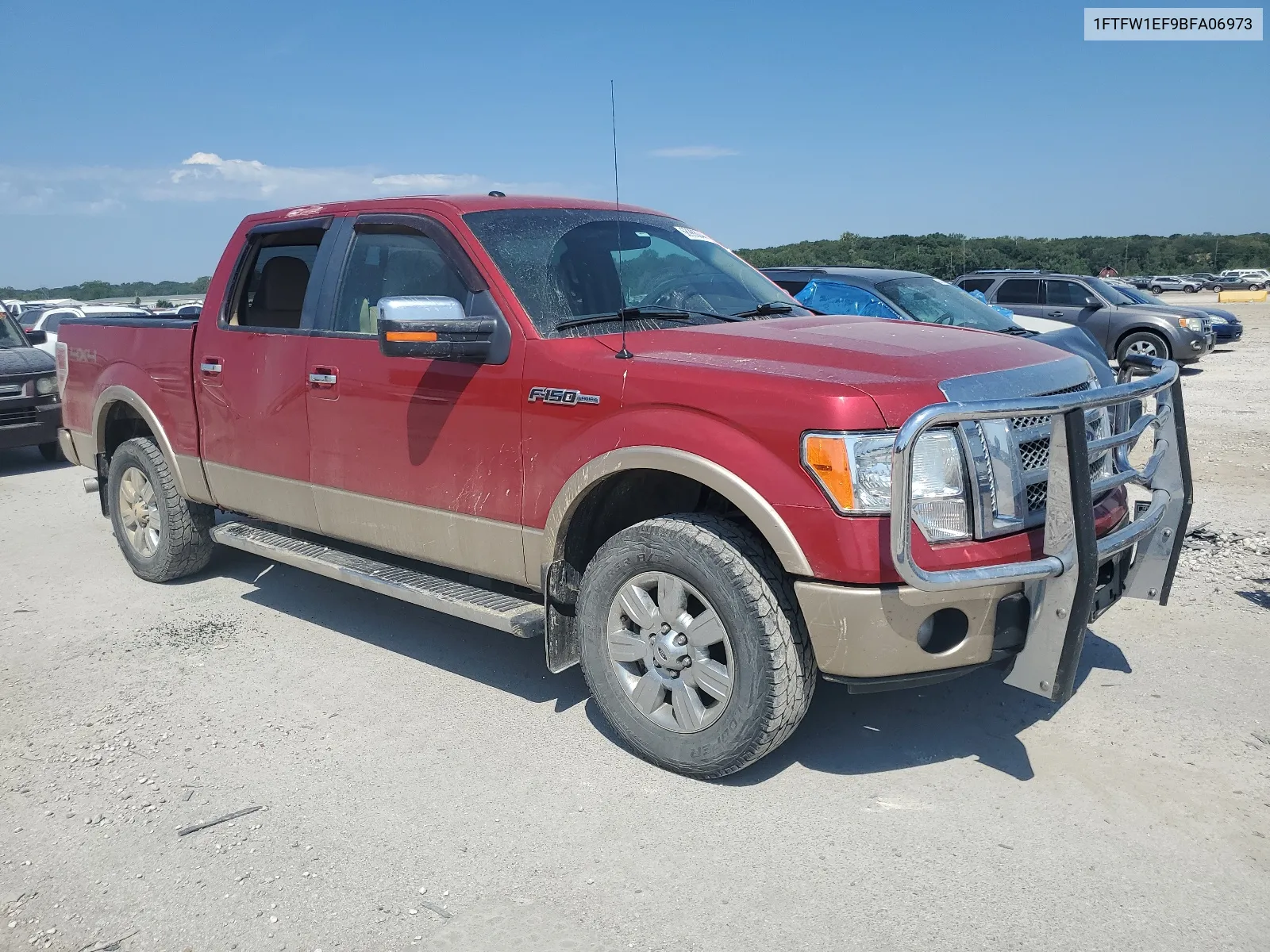 2011 Ford F150 Supercrew VIN: 1FTFW1EF9BFA06973 Lot: 68986044