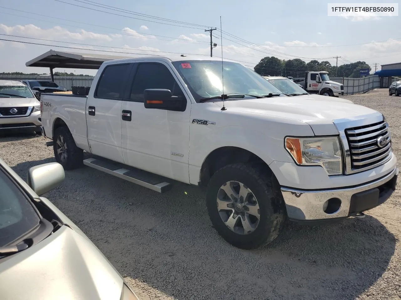 2011 Ford F150 Supercrew VIN: 1FTFW1ET4BFB50890 Lot: 69024554