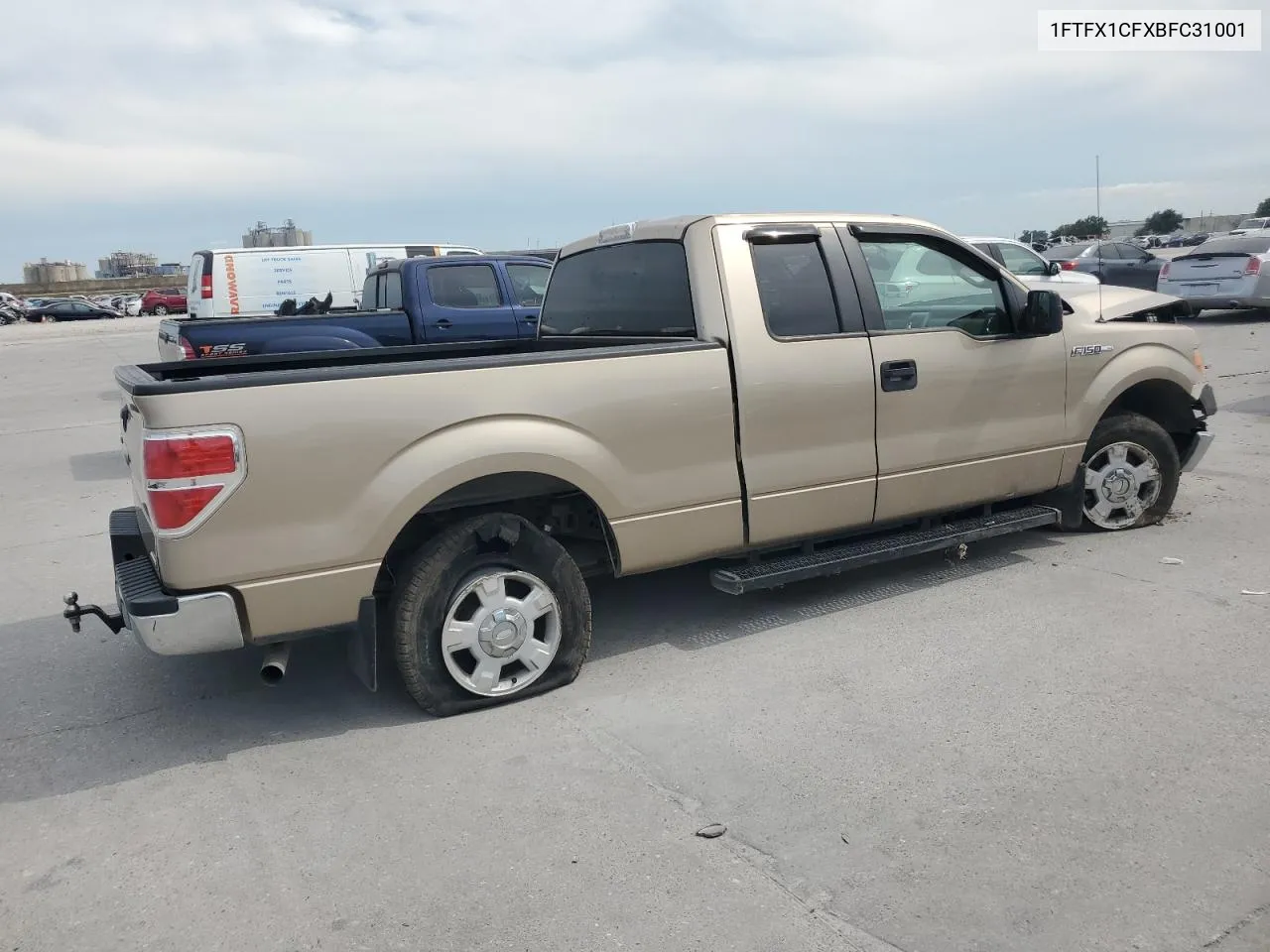 2011 Ford F150 Super Cab VIN: 1FTFX1CFXBFC31001 Lot: 69317574