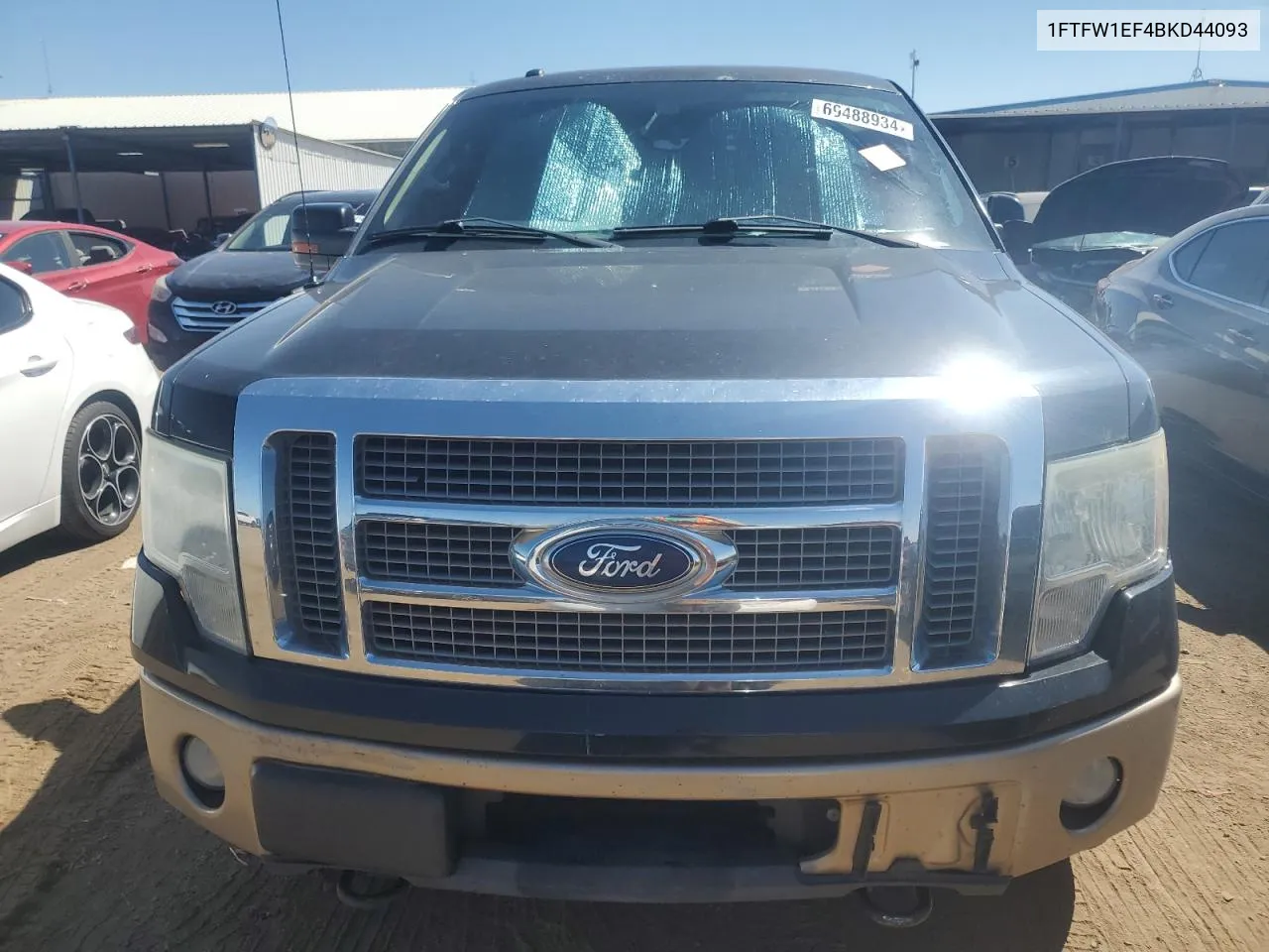 2011 Ford F150 Supercrew VIN: 1FTFW1EF4BKD44093 Lot: 69488934