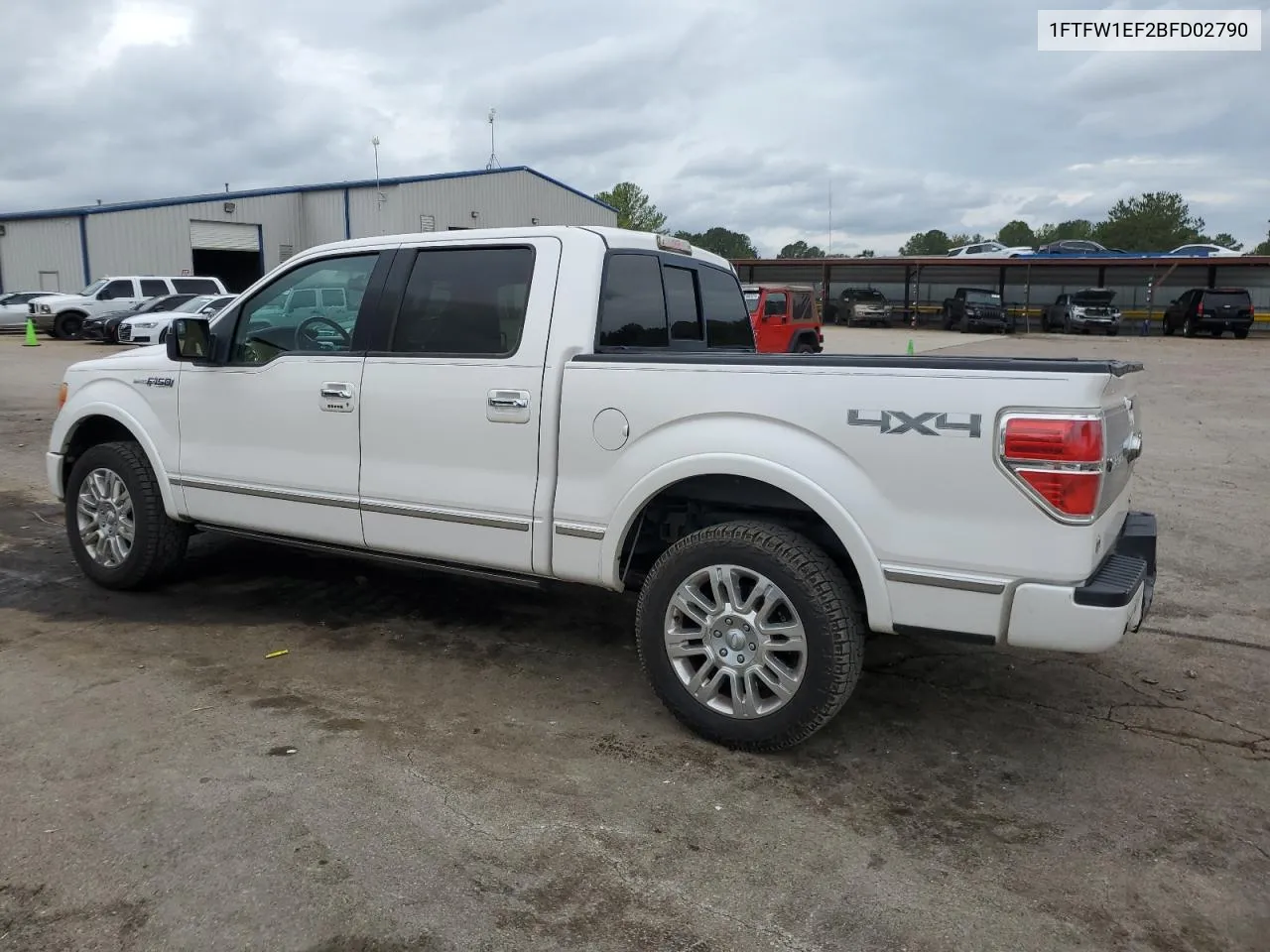 2011 Ford F150 Supercrew VIN: 1FTFW1EF2BFD02790 Lot: 69591014