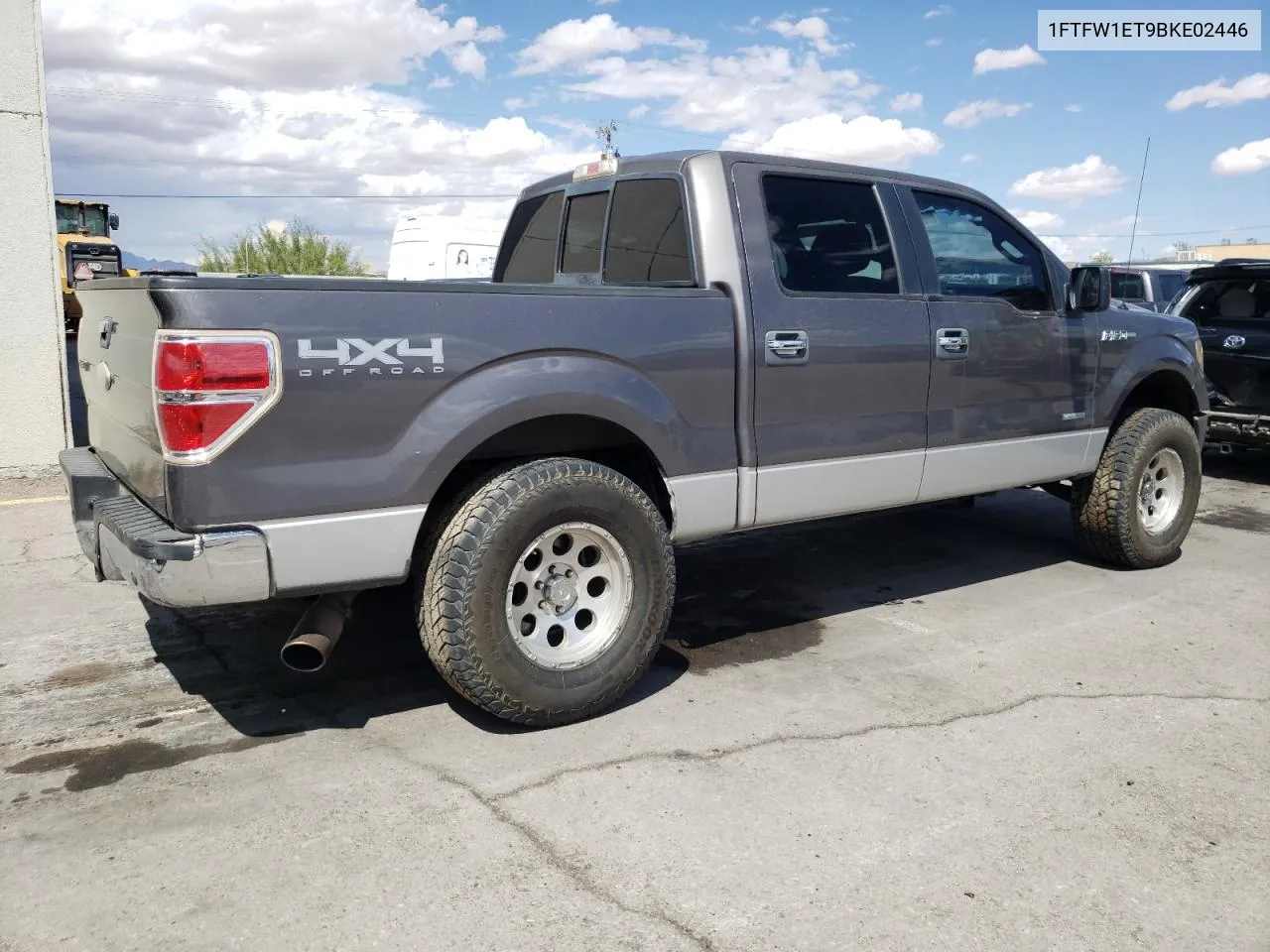 2011 Ford F150 Supercrew VIN: 1FTFW1ET9BKE02446 Lot: 69702784