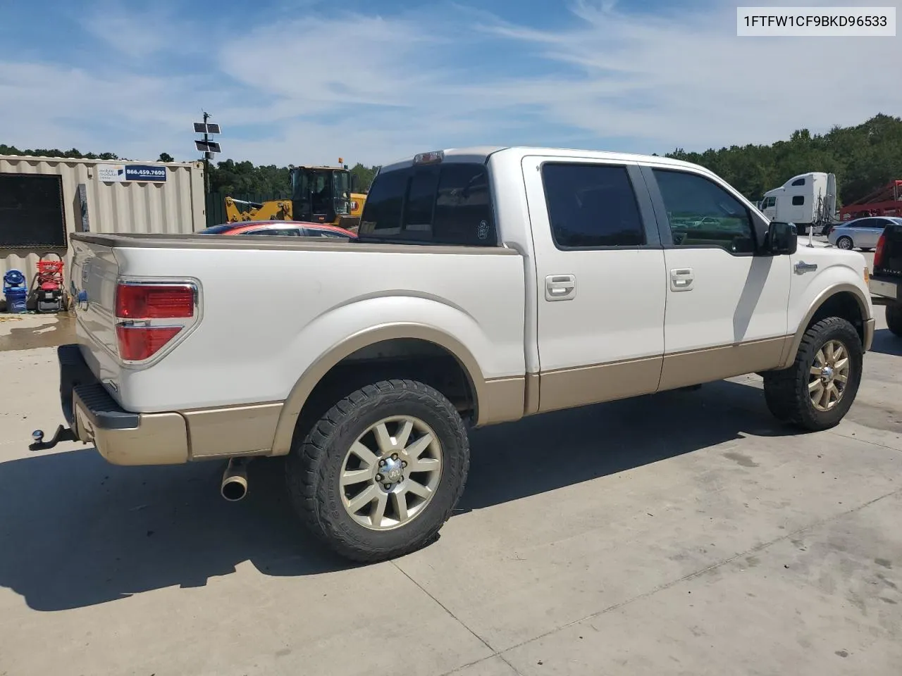 2011 Ford F150 Supercrew VIN: 1FTFW1CF9BKD96533 Lot: 69842734