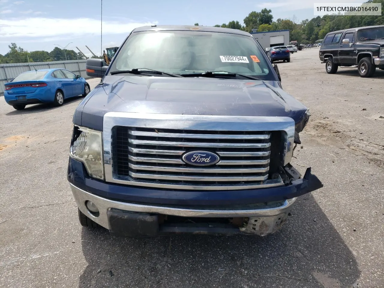 1FTEX1CM3BKD16490 2011 Ford F150 Super Cab