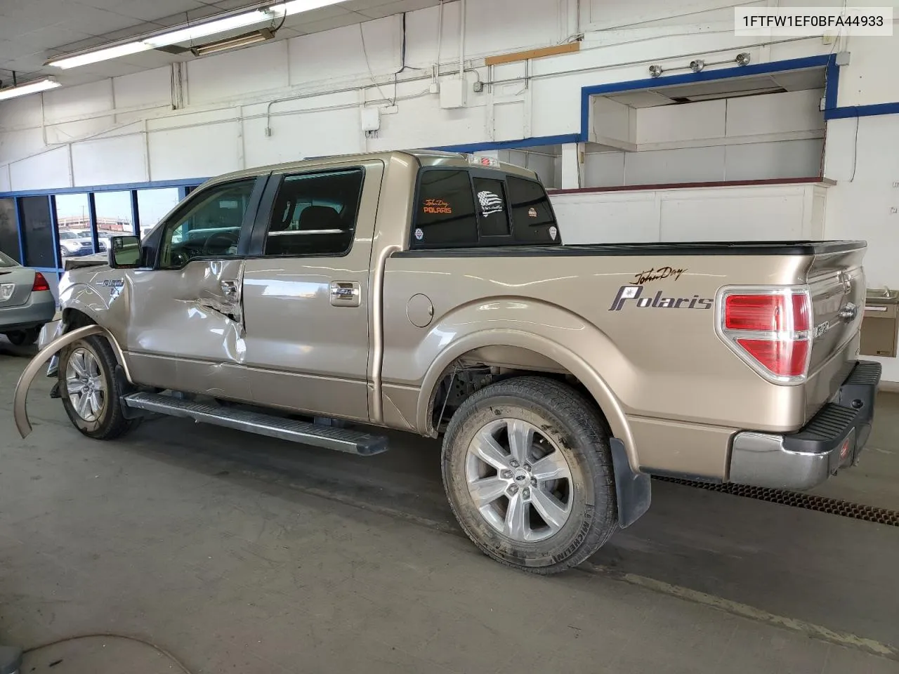 2011 Ford F150 Supercrew VIN: 1FTFW1EF0BFA44933 Lot: 70277114