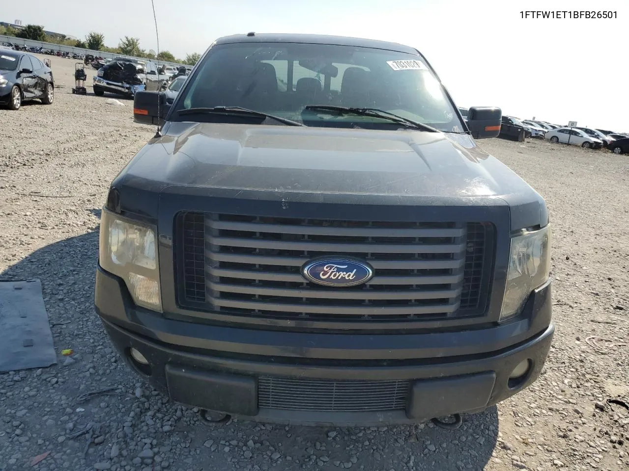 1FTFW1ET1BFB26501 2011 Ford F150 Supercrew