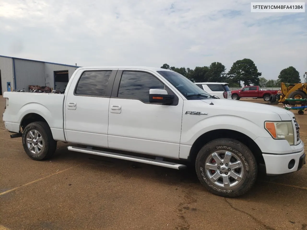 1FTEW1CM4BFA41384 2011 Ford F150 Supercrew