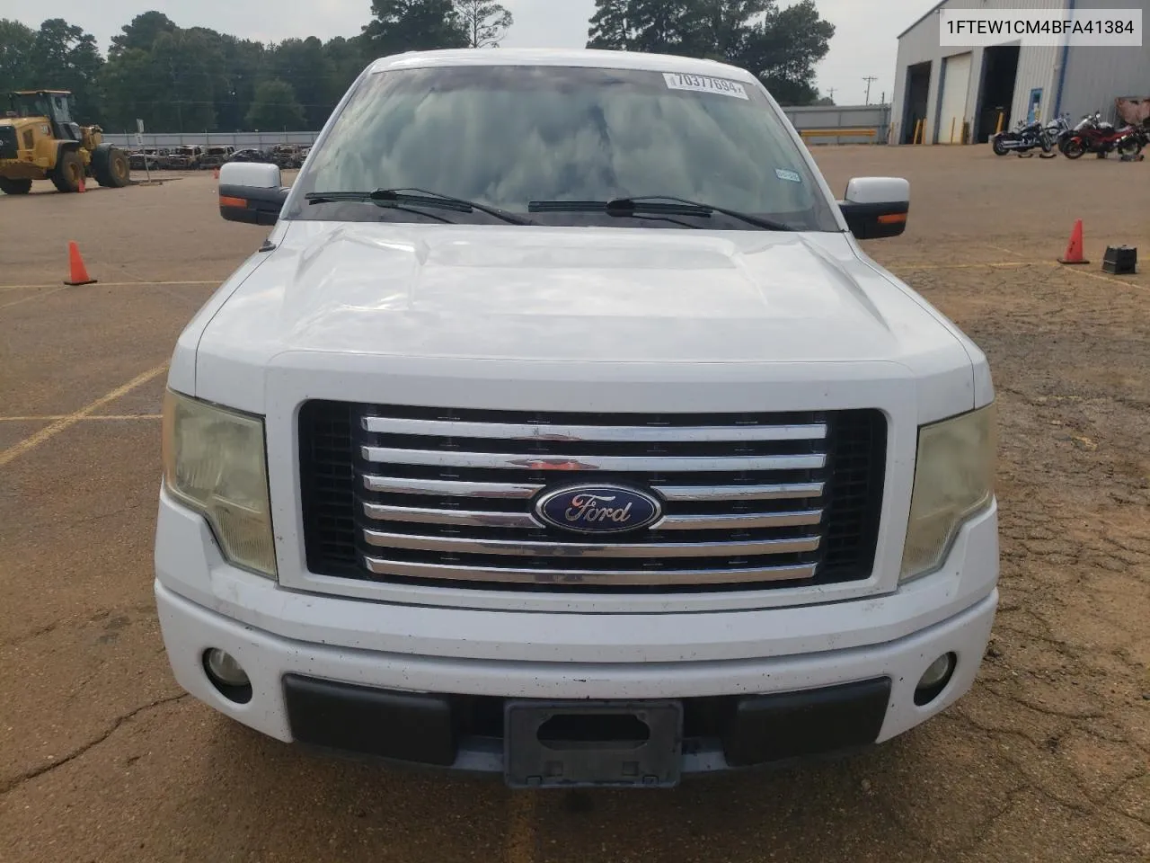 2011 Ford F150 Supercrew VIN: 1FTEW1CM4BFA41384 Lot: 70377694