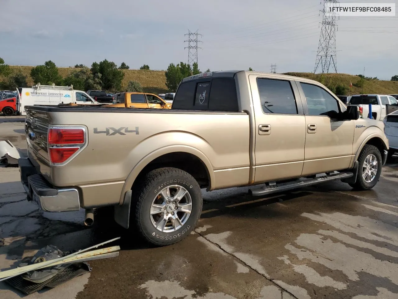 1FTFW1EF9BFC08485 2011 Ford F150 Supercrew