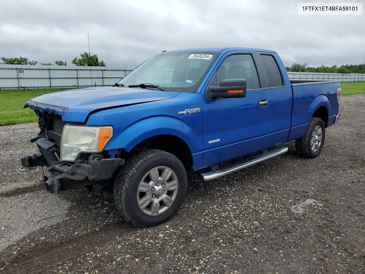 2011 Ford F150 Super Cab VIN: 1FTFX1ET4BFA59101 Lot: 70430264