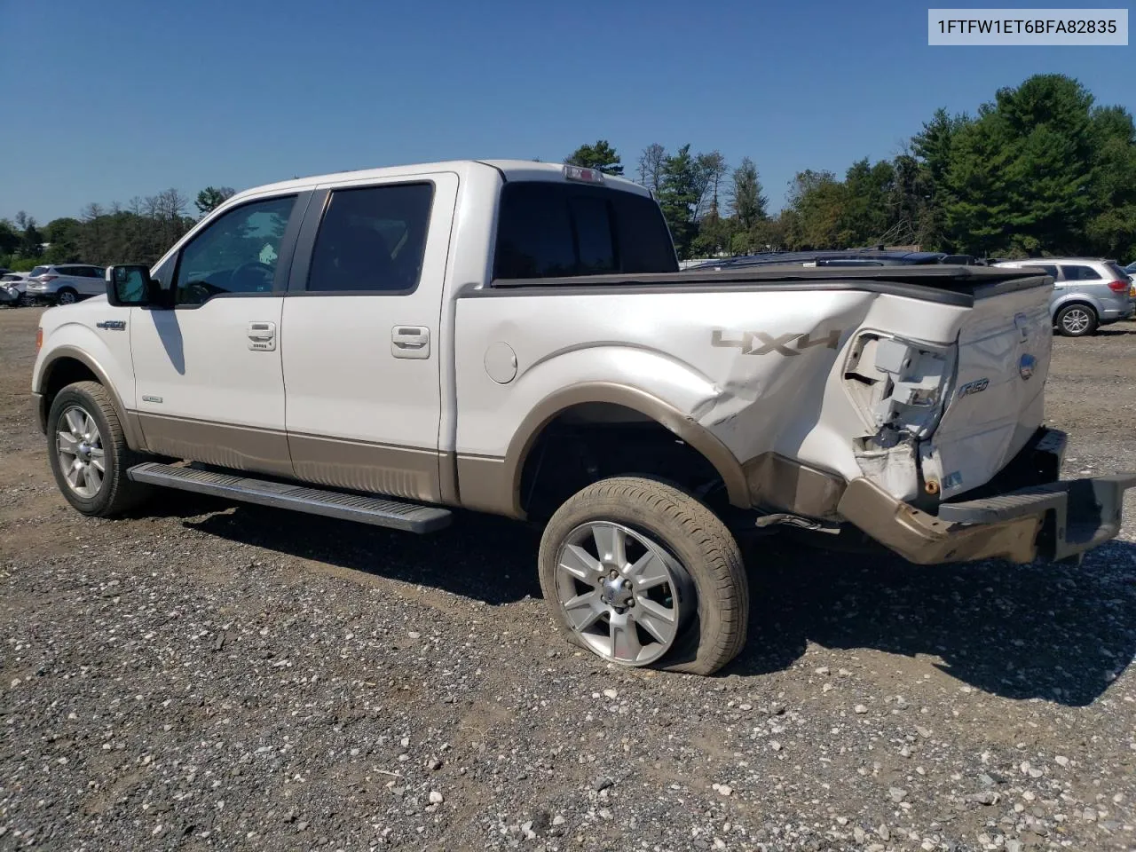 2011 Ford F150 Supercrew VIN: 1FTFW1ET6BFA82835 Lot: 70475924