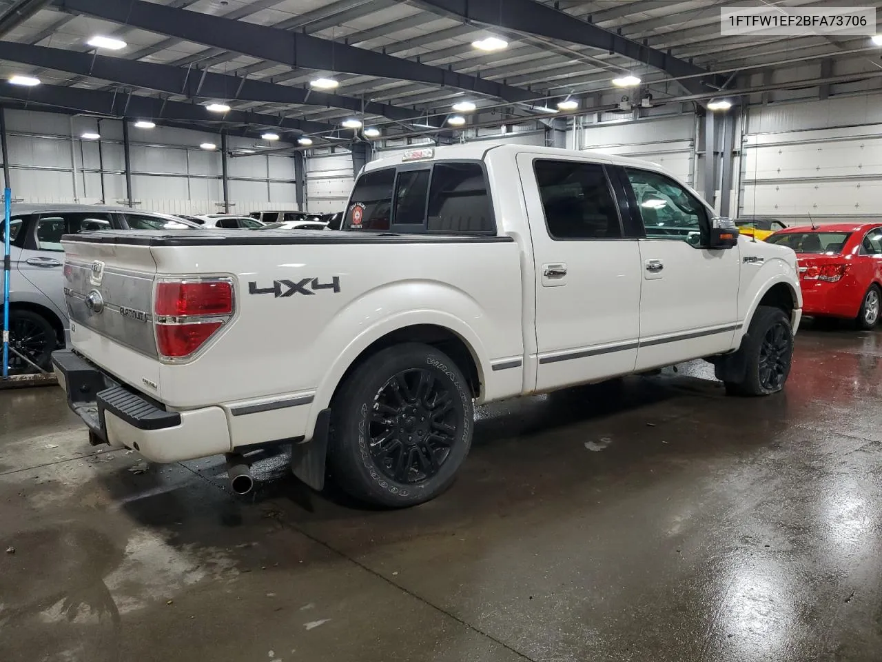 1FTFW1EF2BFA73706 2011 Ford F150 Supercrew