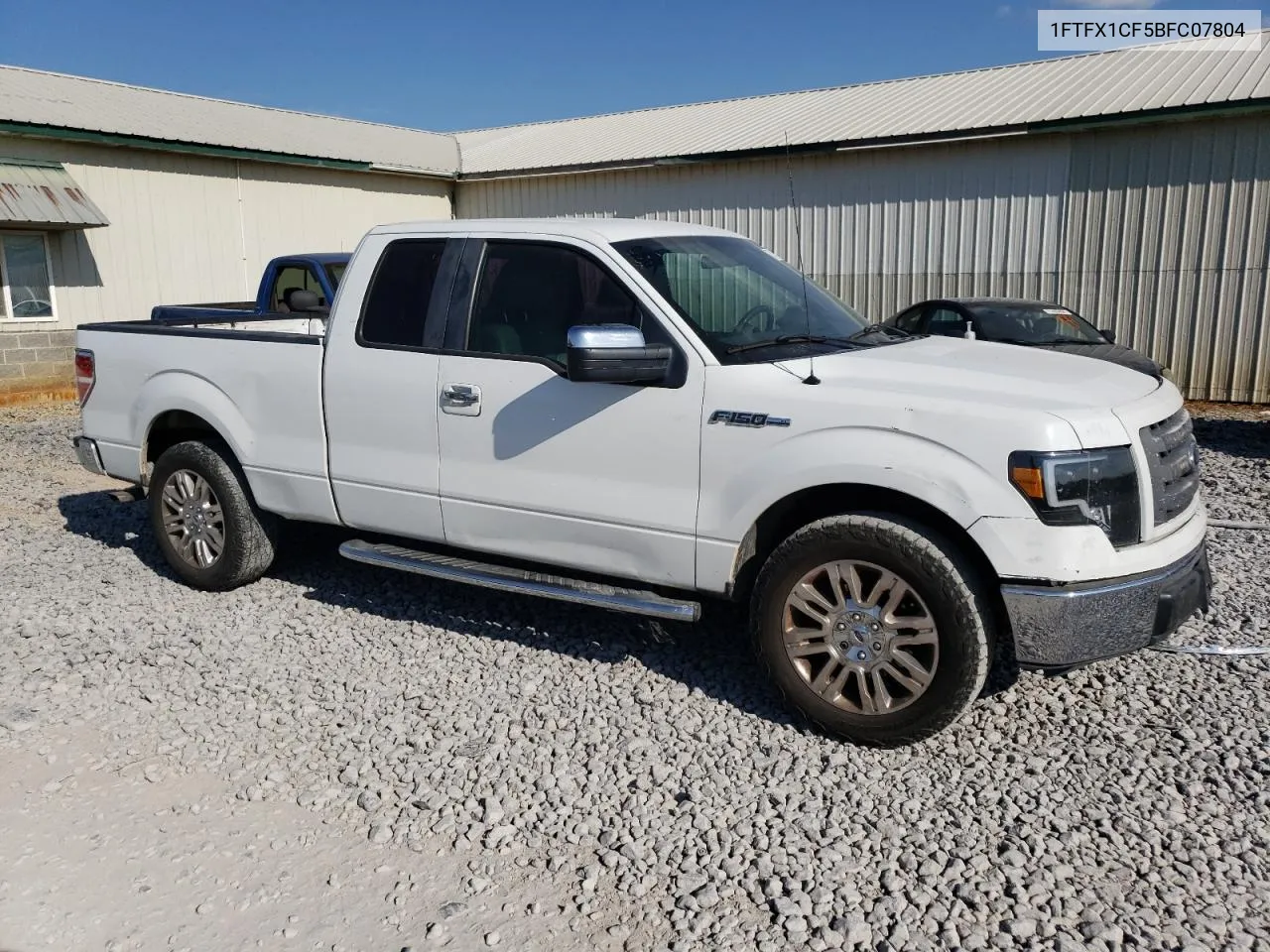 2011 Ford F150 Super Cab VIN: 1FTFX1CF5BFC07804 Lot: 70784104