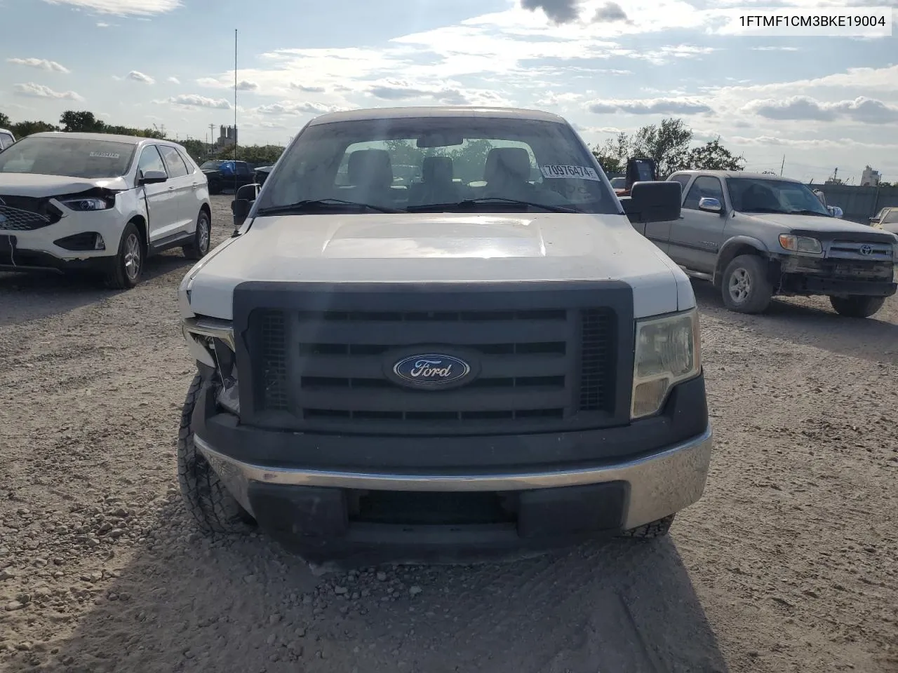 2011 Ford F150 VIN: 1FTMF1CM3BKE19004 Lot: 70976474