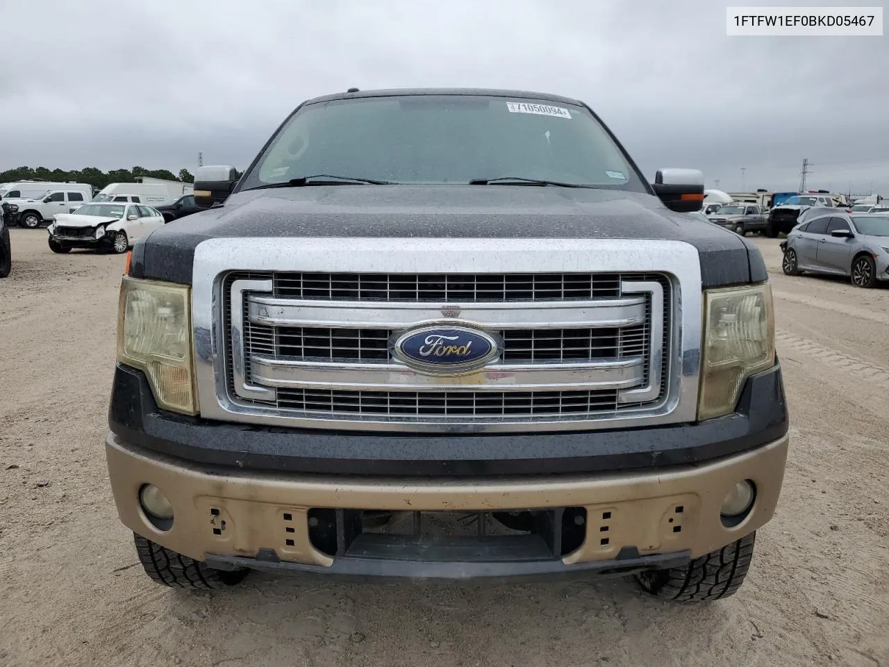 1FTFW1EF0BKD05467 2011 Ford F150 Supercrew