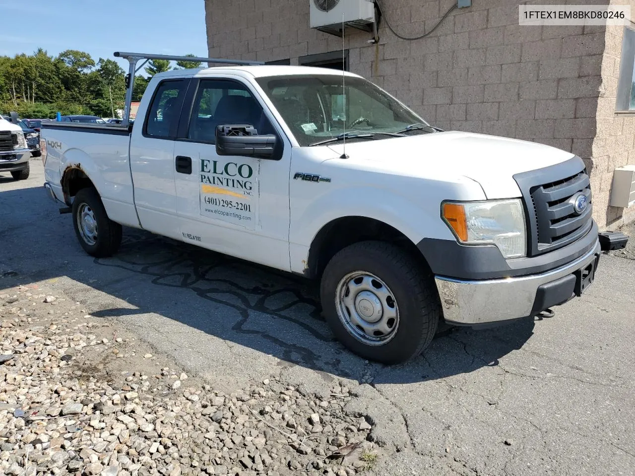 1FTEX1EM8BKD80246 2011 Ford F150 Super Cab