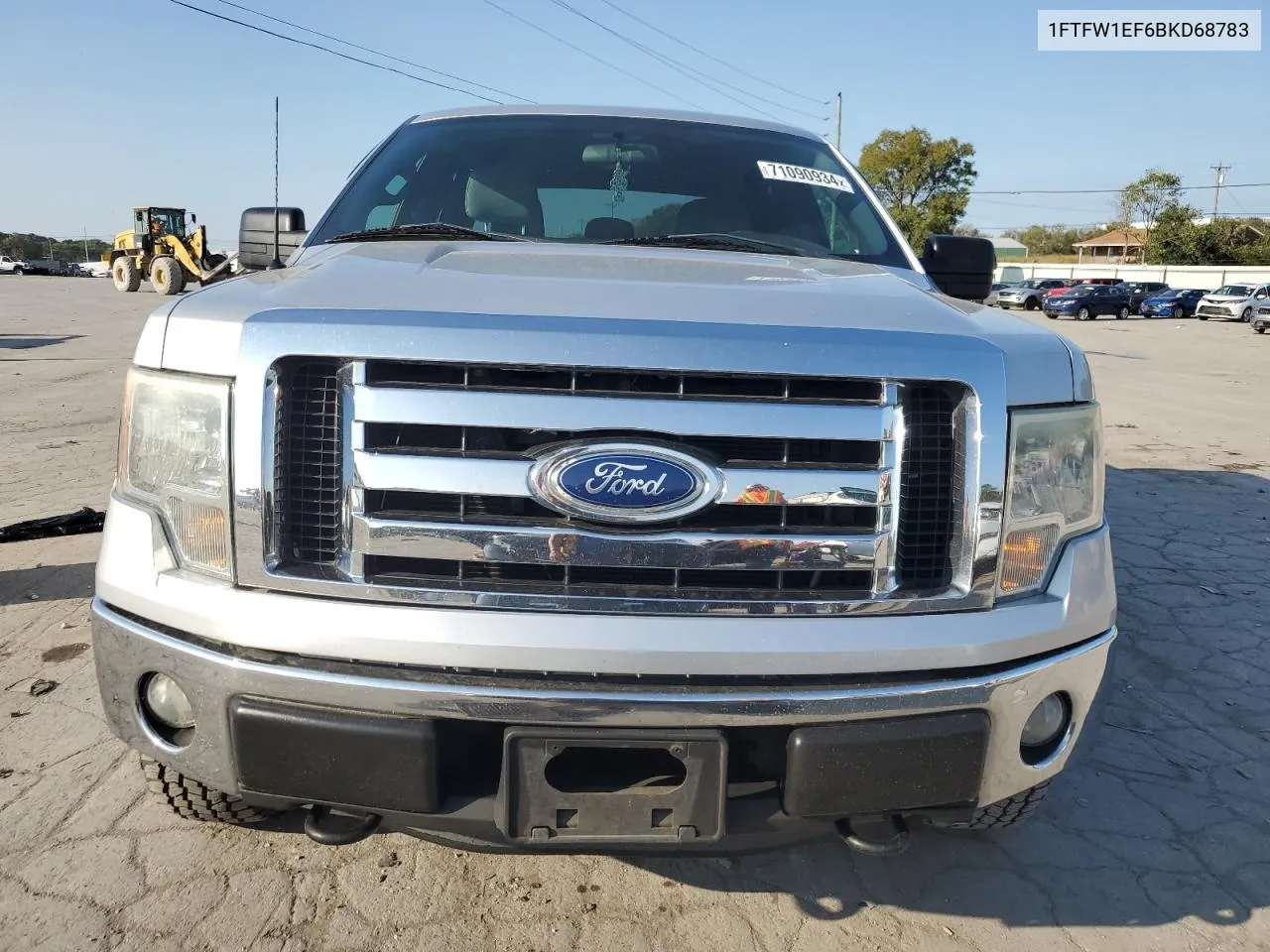 2011 Ford F150 Supercrew VIN: 1FTFW1EF6BKD68783 Lot: 71090934