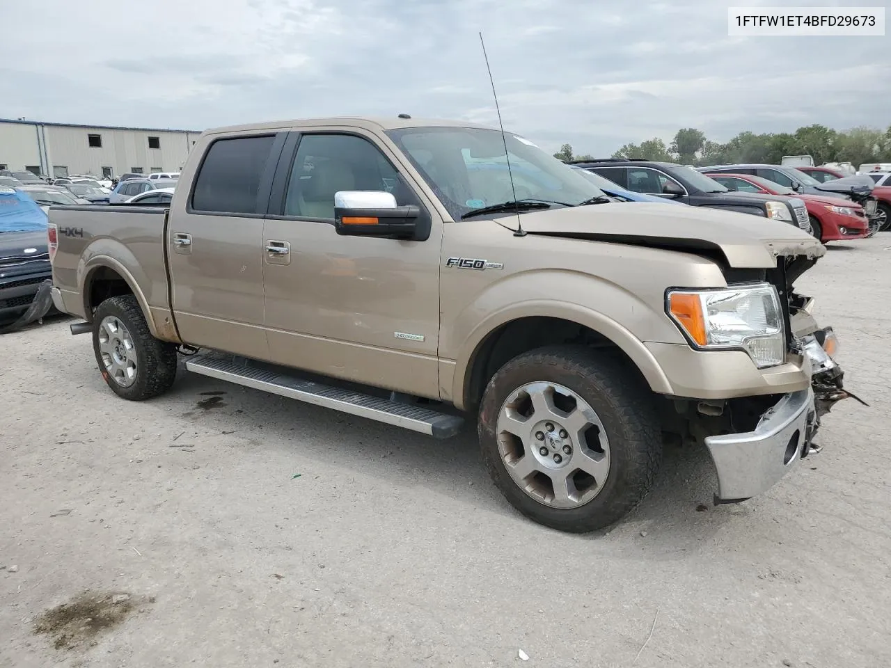 2011 Ford F150 Supercrew VIN: 1FTFW1ET4BFD29673 Lot: 71172254