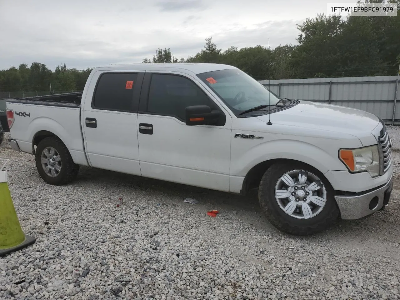 2011 Ford F150 Supercrew VIN: 1FTFW1EF9BFC91979 Lot: 71187134